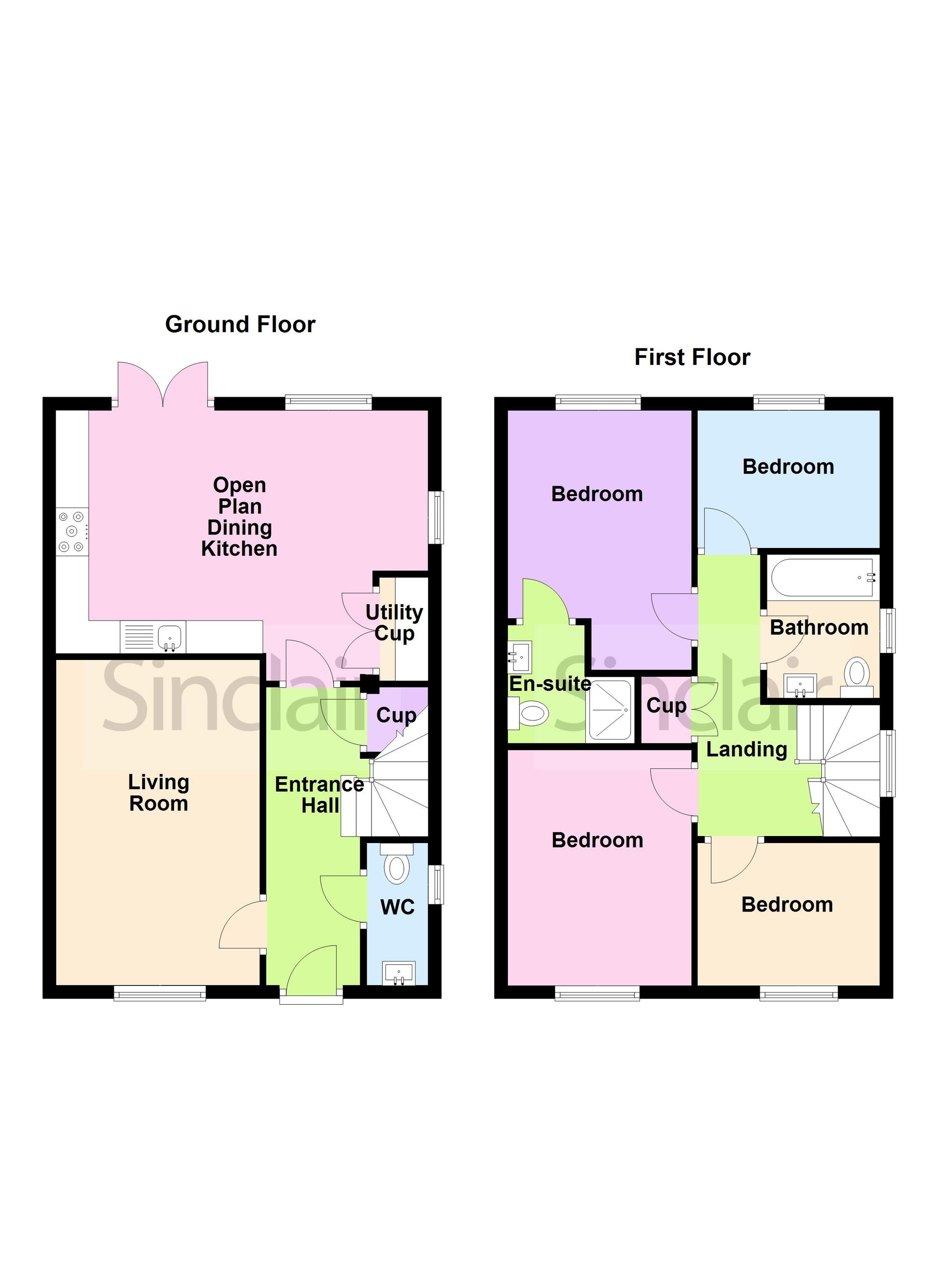 1 Wyatt Gardens, Coalville floorplan