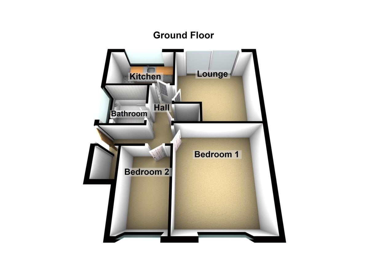2 Bedrooms Flat for sale in Chelsea Close, Keynsham, Bristol BS31