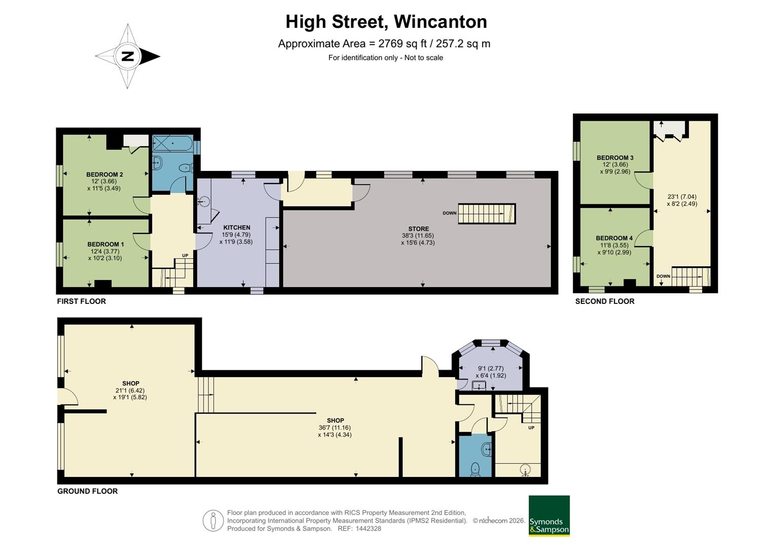 29-31, High Street, Wincanton floorplan