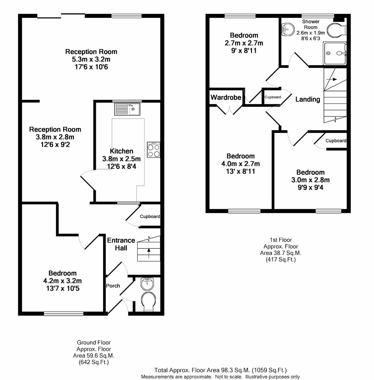 52, Rushmead Close, Canterbury floorplan