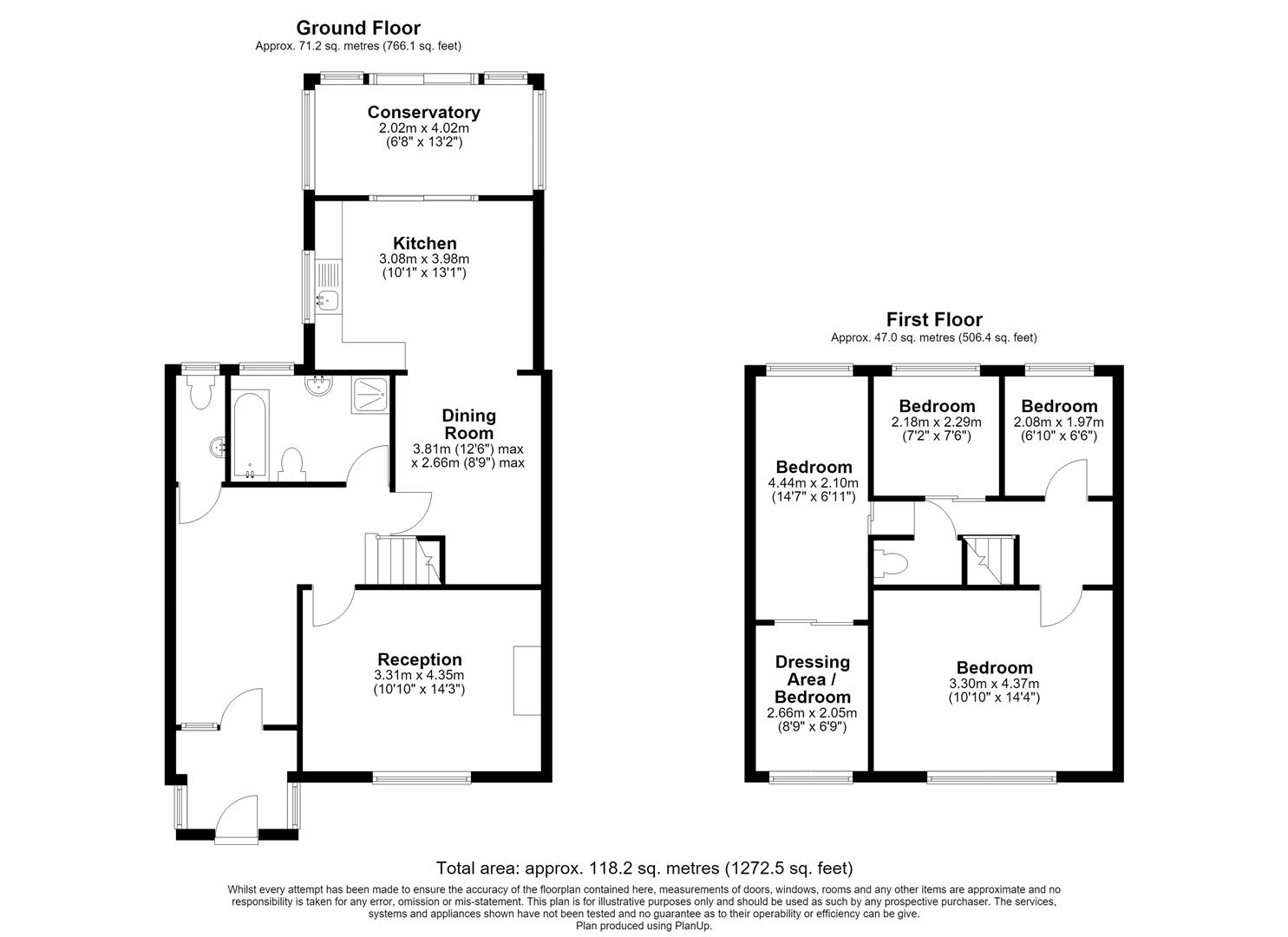 43, Marston Avenue, Dagenham floorplan