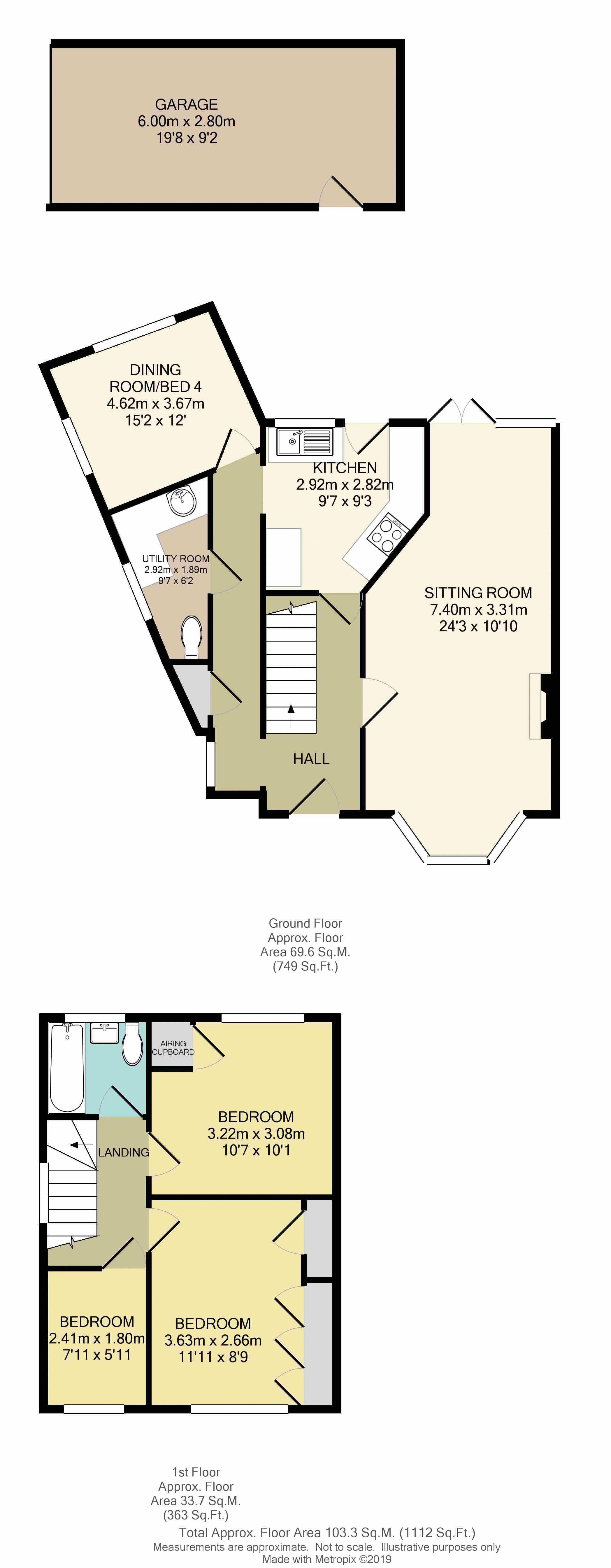 4 Bedrooms Semi-detached house for sale in Cock Lane, Fetcham, Leatherhead KT22