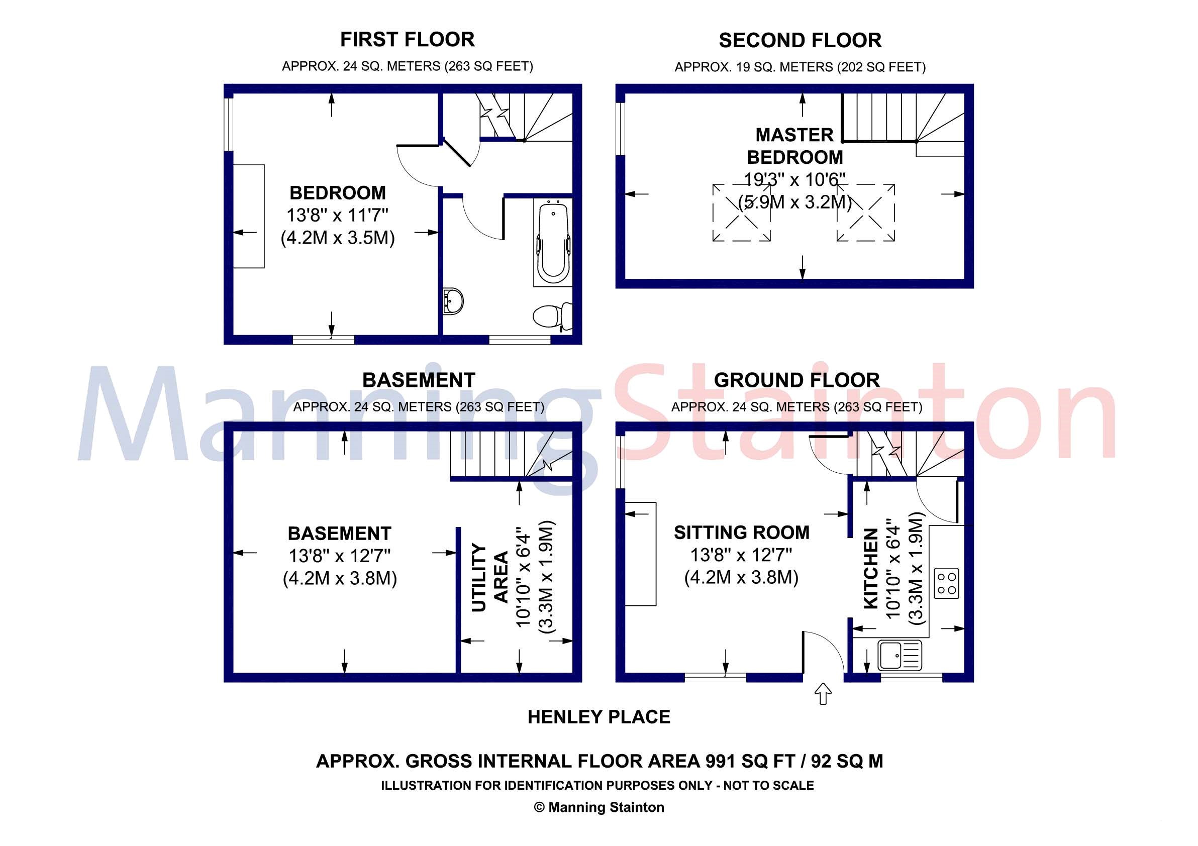 1, Henley Place, West Yorkshire floorplan