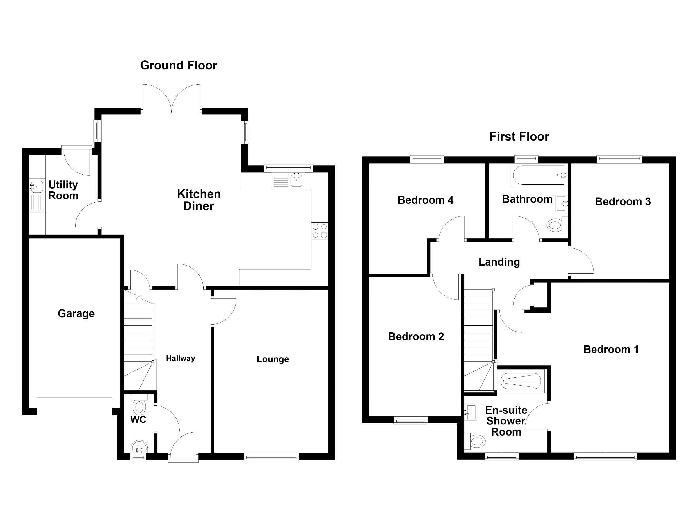 17 Walkden Way, Carnforth floorplan