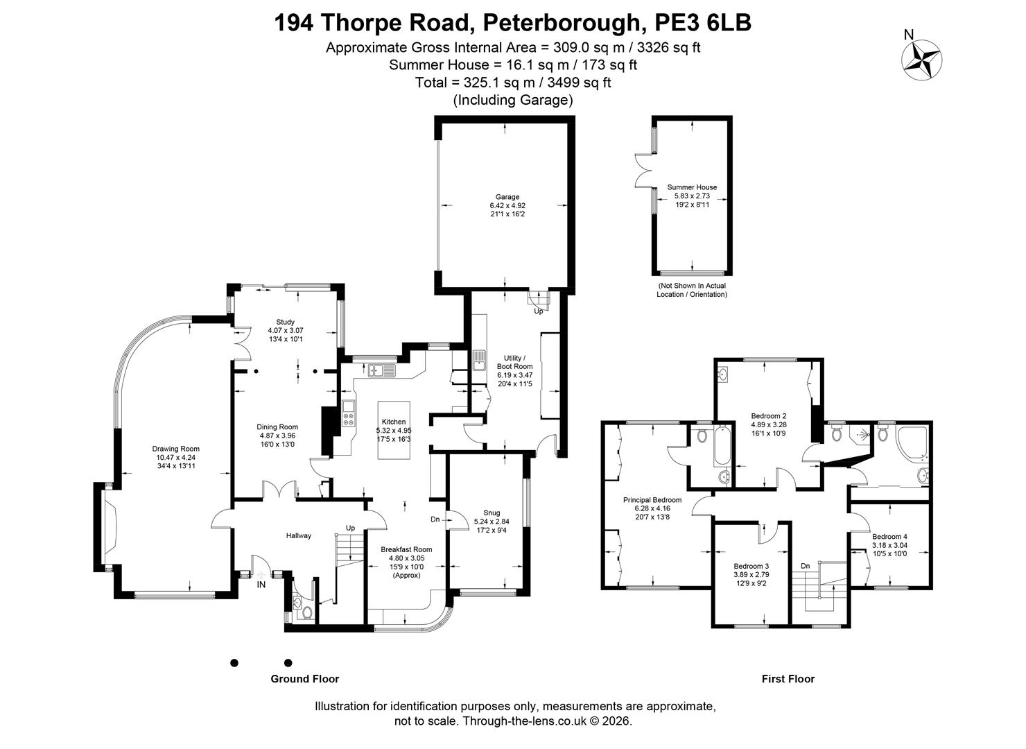 194, Thorpe Road, Peterborough floorplan