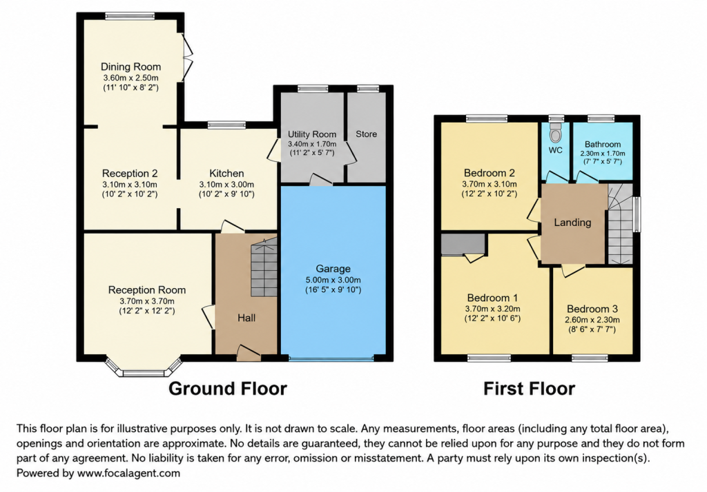 5, Ystrad Fawr, Bridgend floorplan