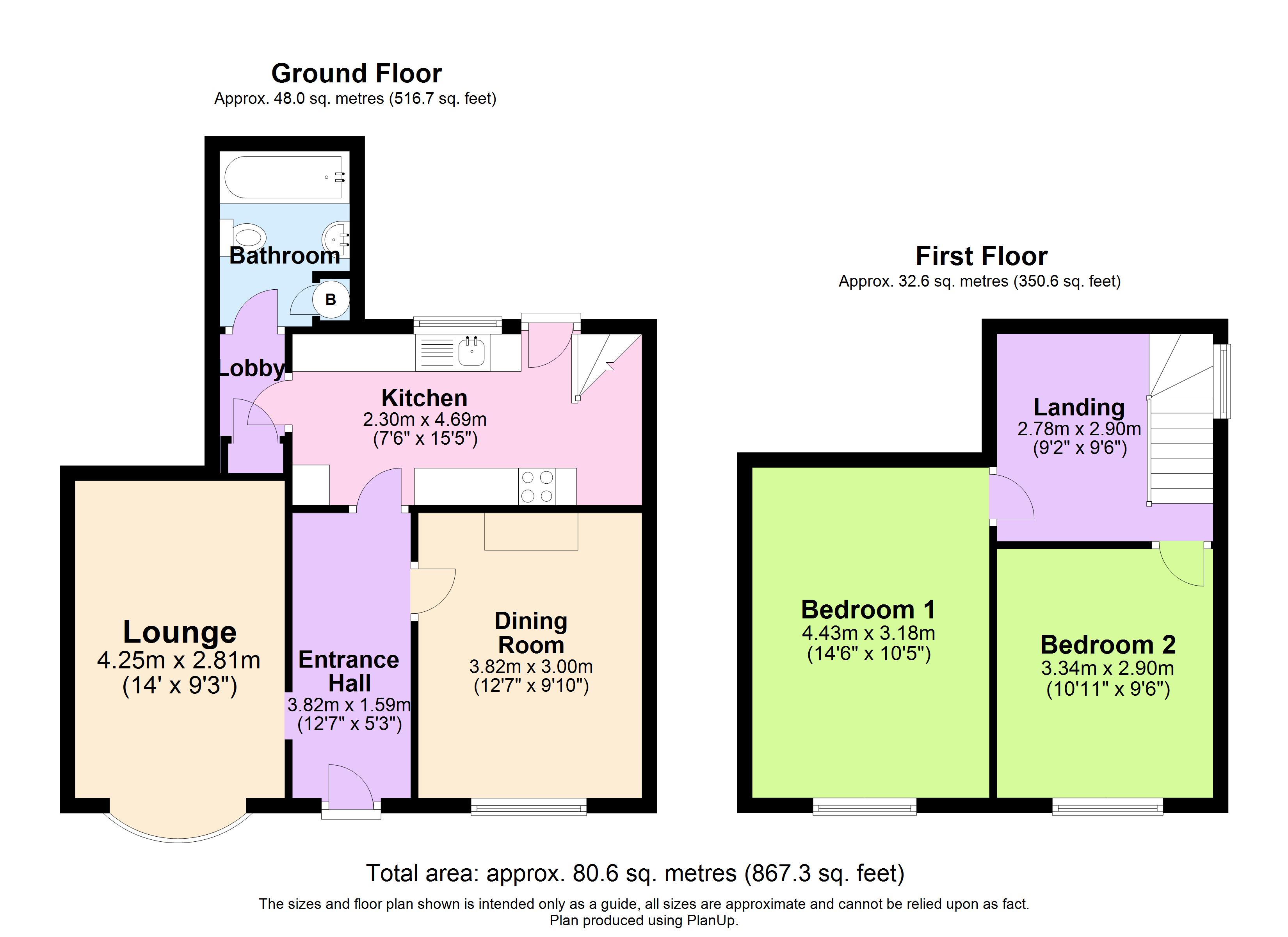 2 Bedrooms End terrace house for sale in Stortford Road, Dunmow CM6