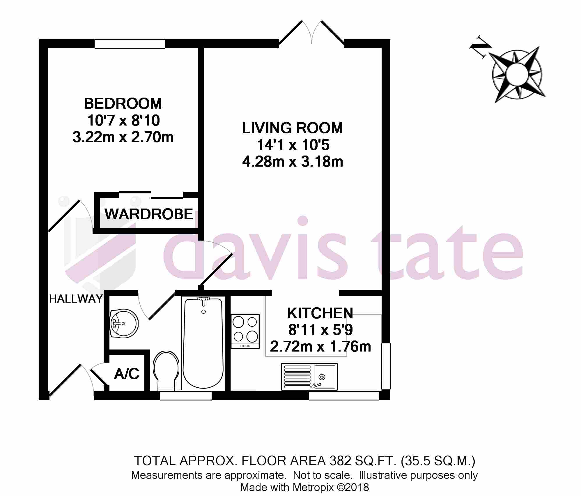 1 Bedrooms Flat for sale in Ock Mill Close, Abingdon OX14