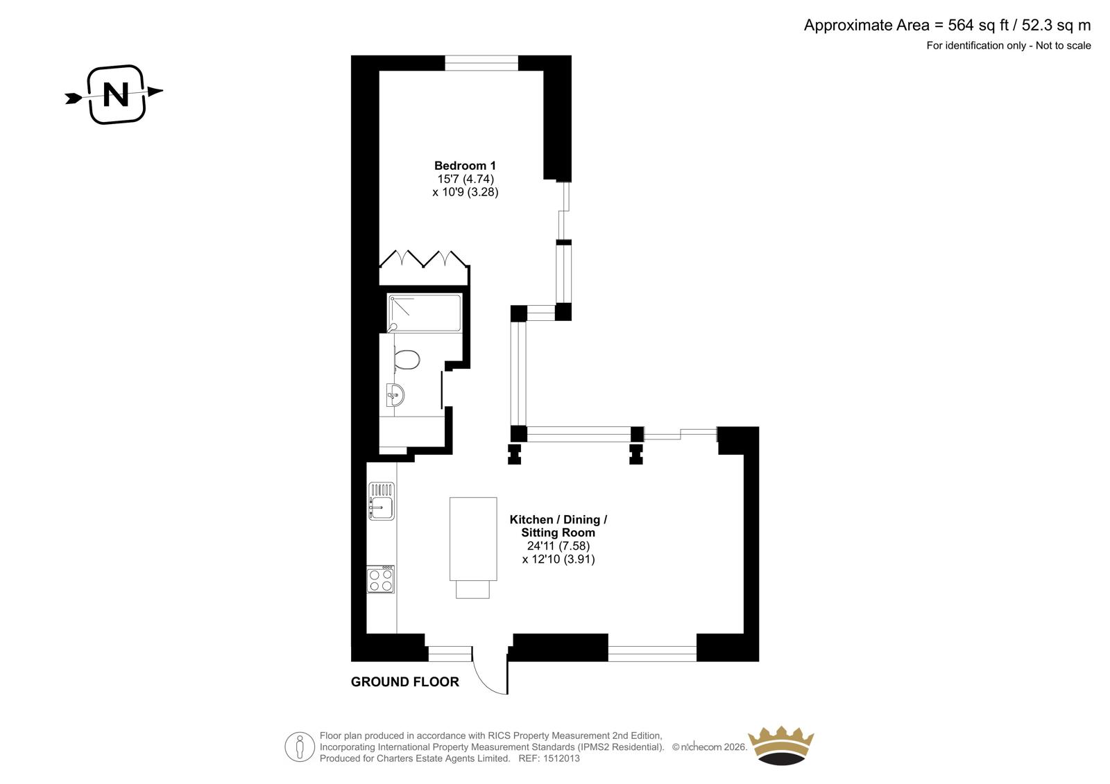 15, Seldon Close, Hampshire floorplan