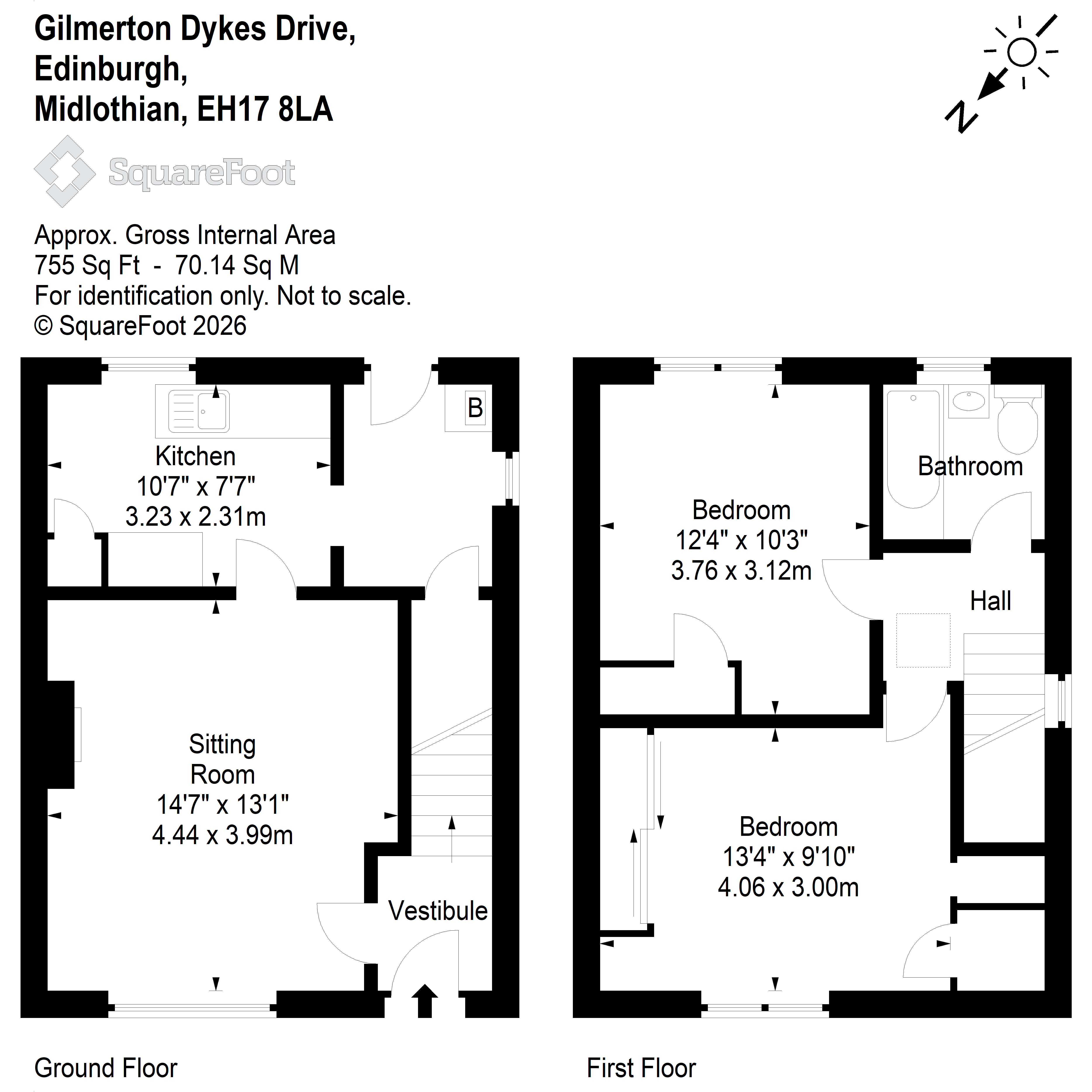 2, Gilmerton Dykes Drive, Edinburgh floorplan