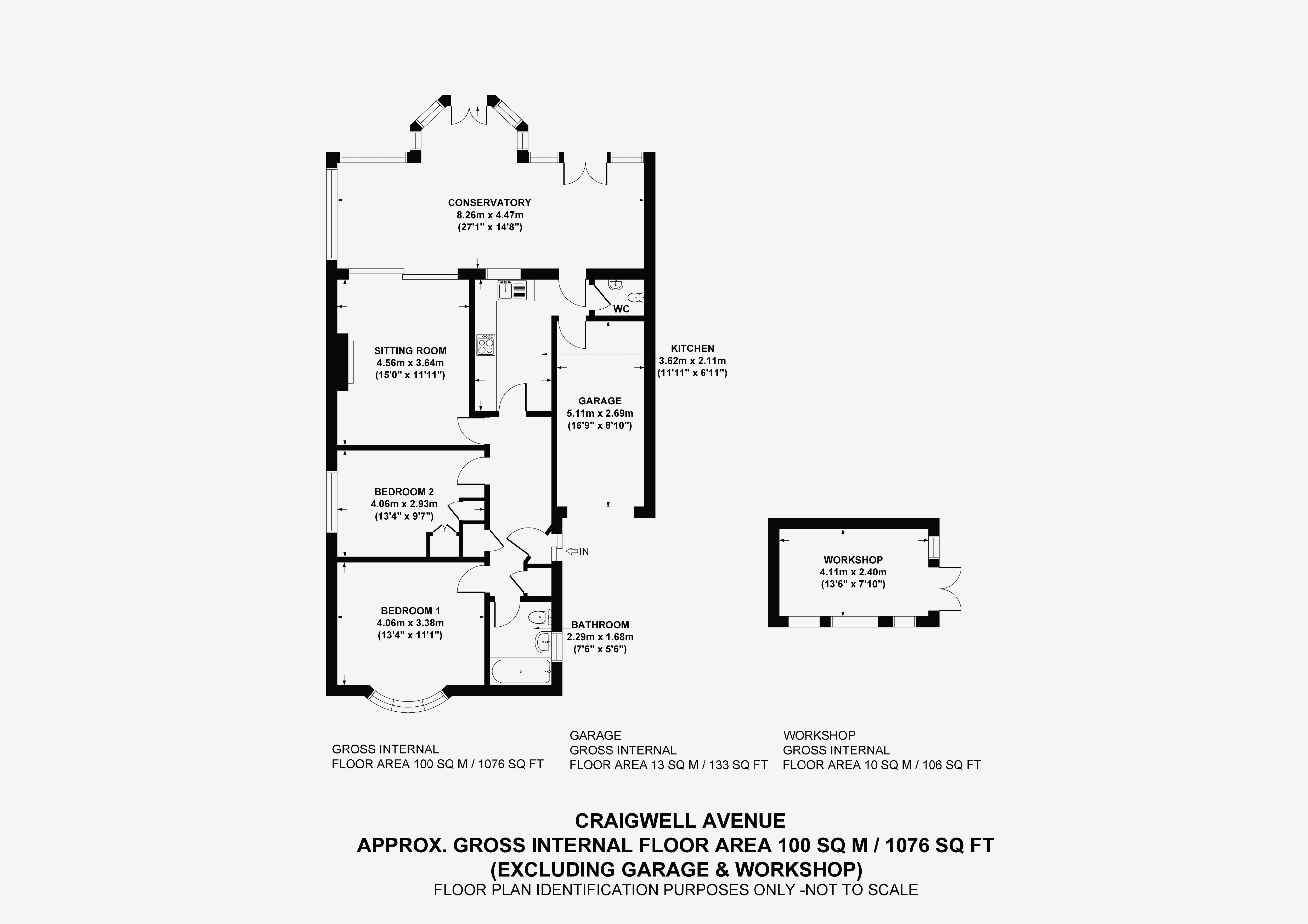 2 Bedrooms Detached bungalow for sale in Craigwell Avenue, Aylesbury HP21