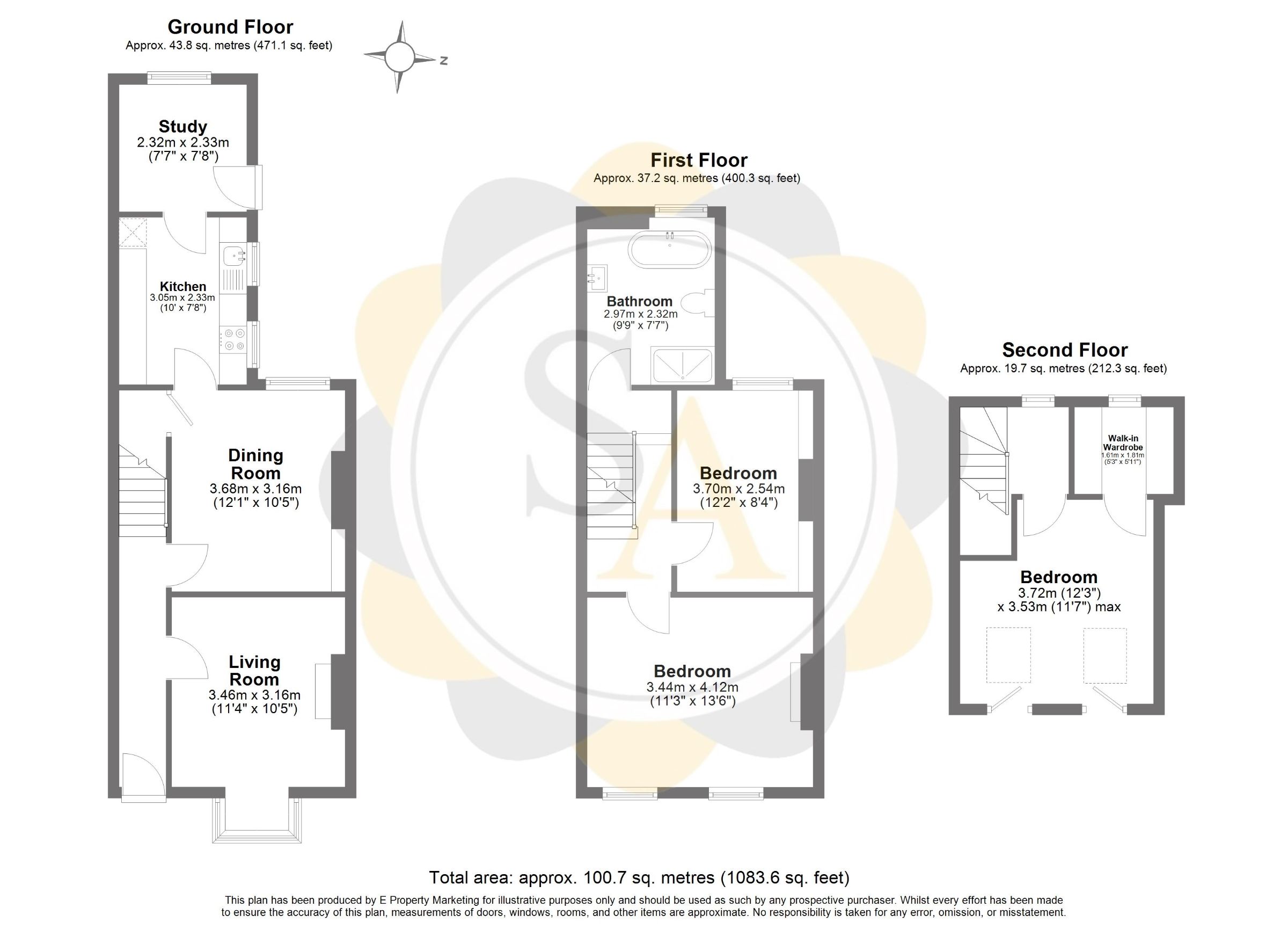 4 Heather Cottages, Frimley Road, Aldershot floorplan