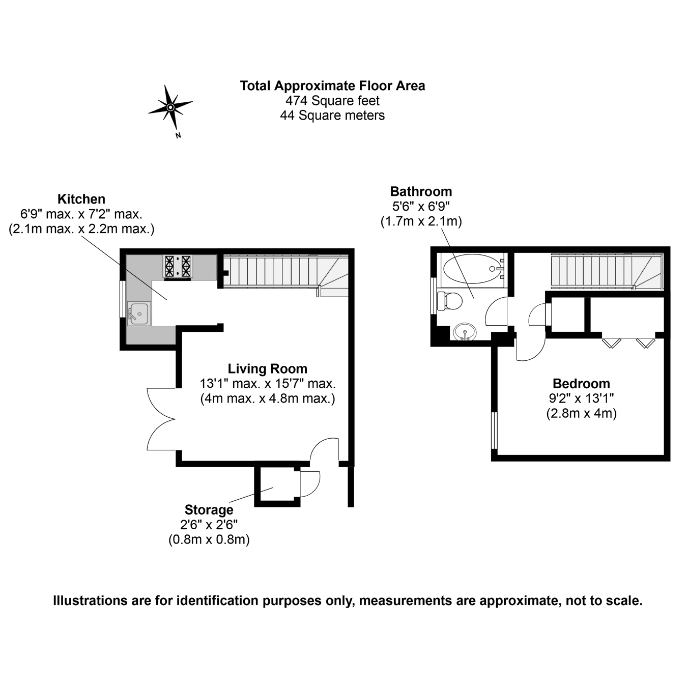 5b, Leas Drive, Iver floorplan