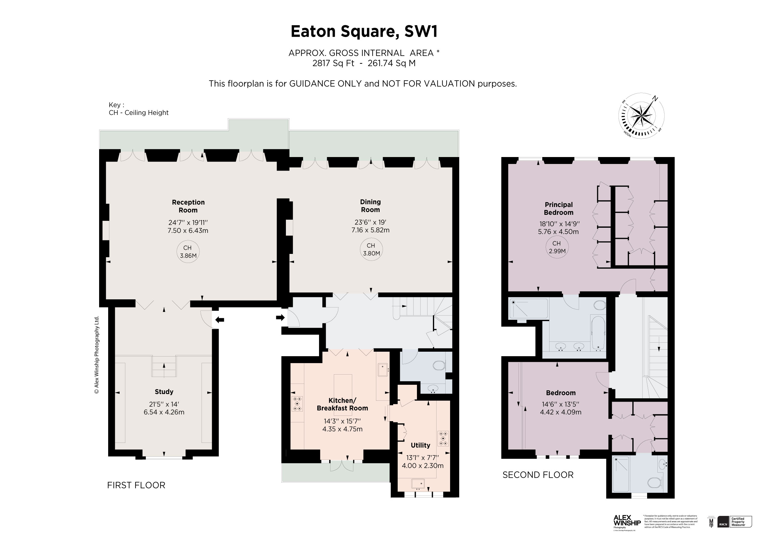 Flat 2, 22, Eaton Square, London floorplan