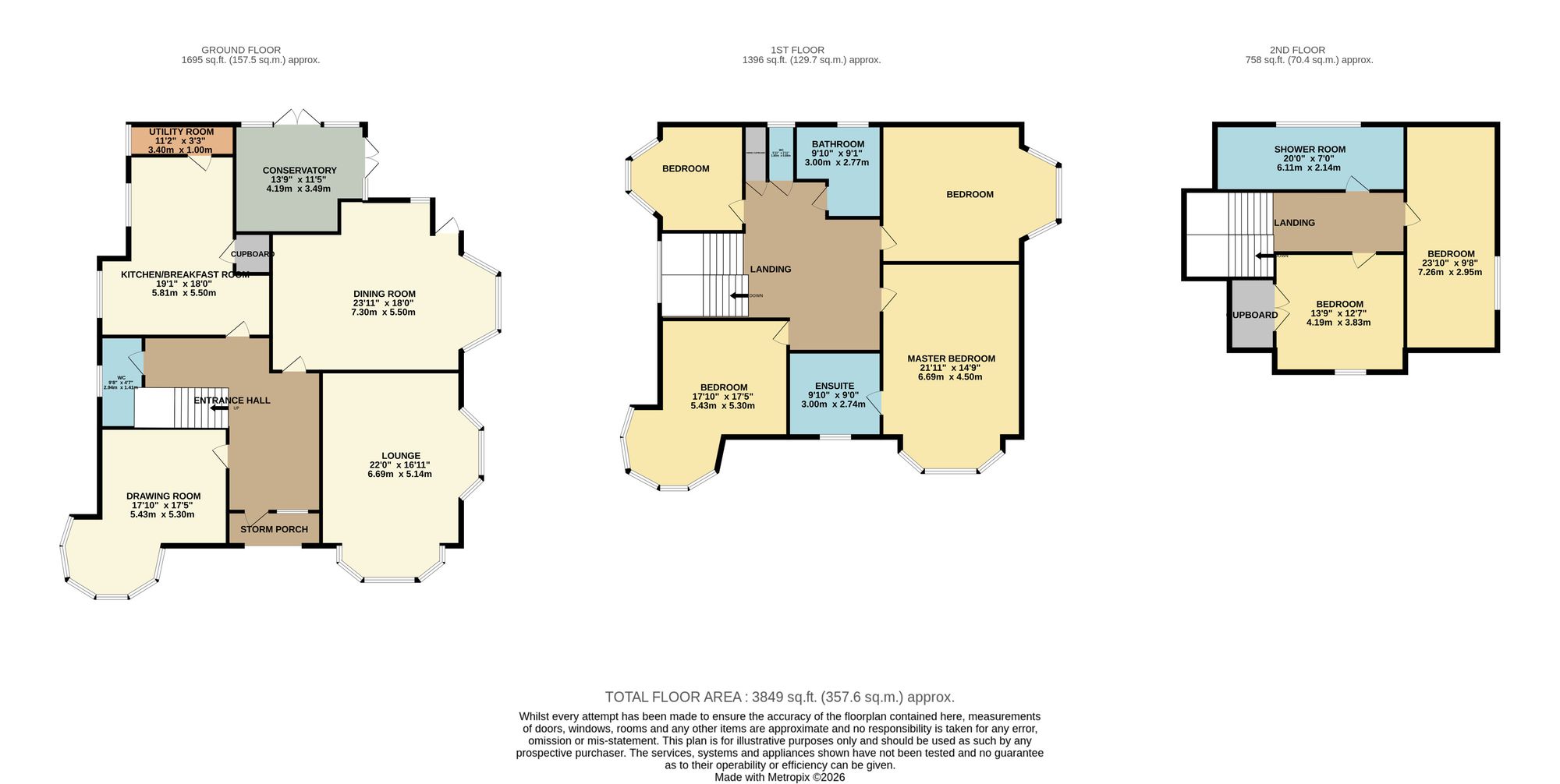 1 St. Anthonys Road, Bournemouth floorplan