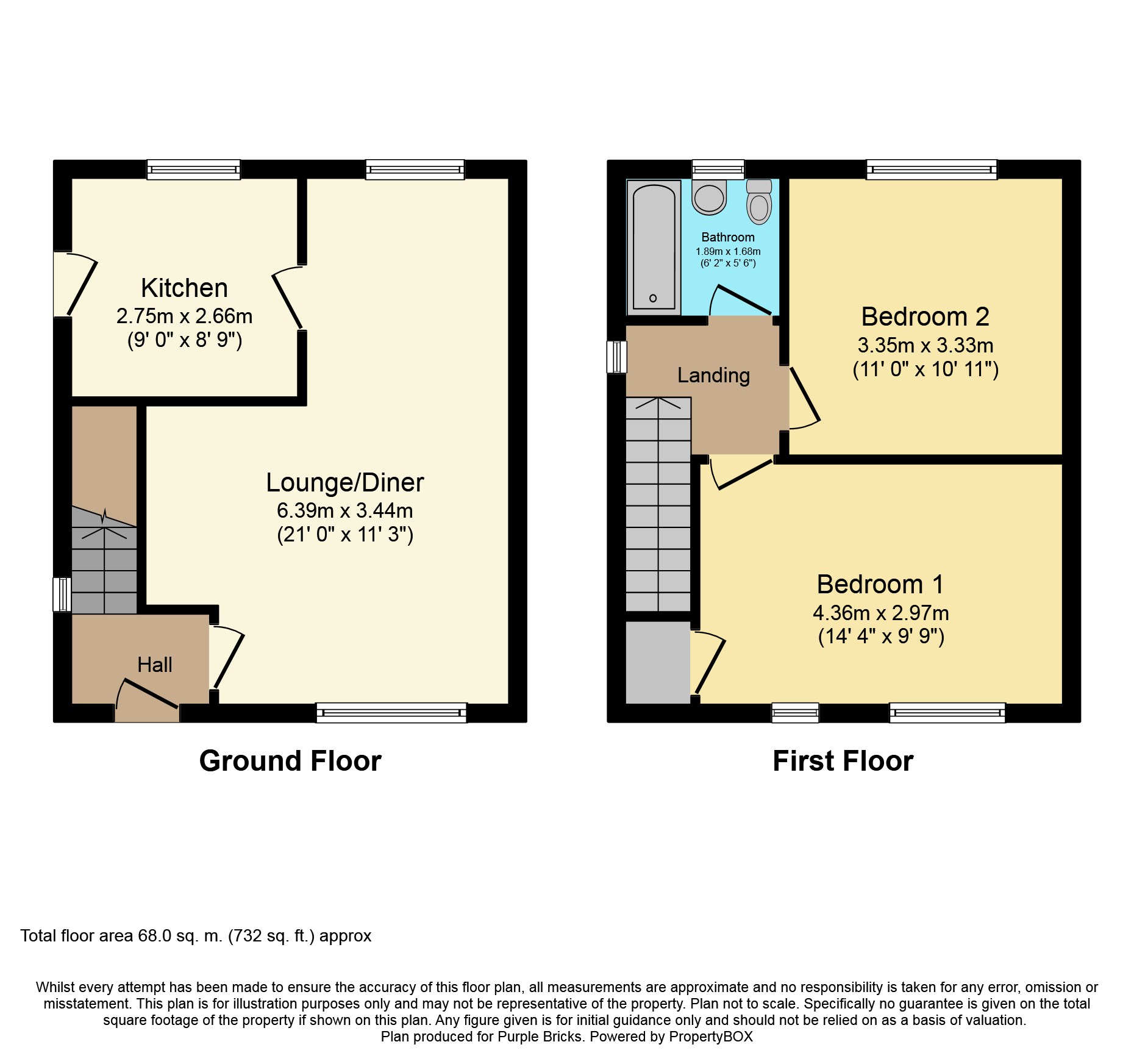 2 Bedrooms Terraced house for sale in Hillhouse Crescent, Hamilton ML3