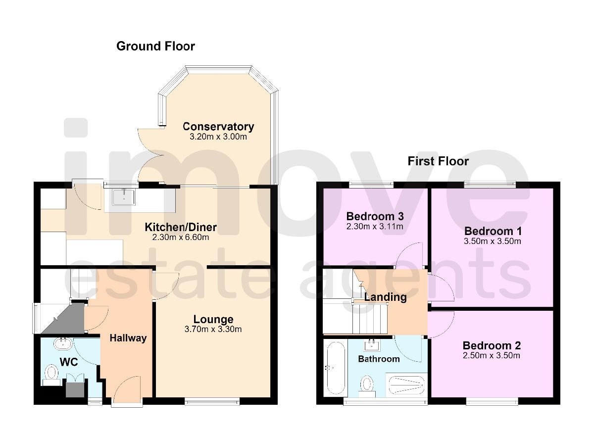 6 Roberts Way, Newton Abbot floorplan