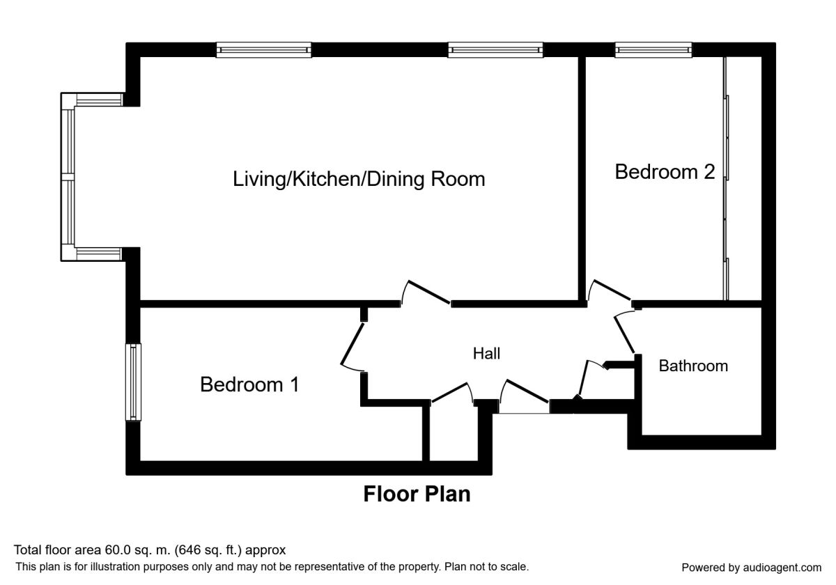 2 Bedrooms Flat to rent in Queens Avenue, Maidstone ME16