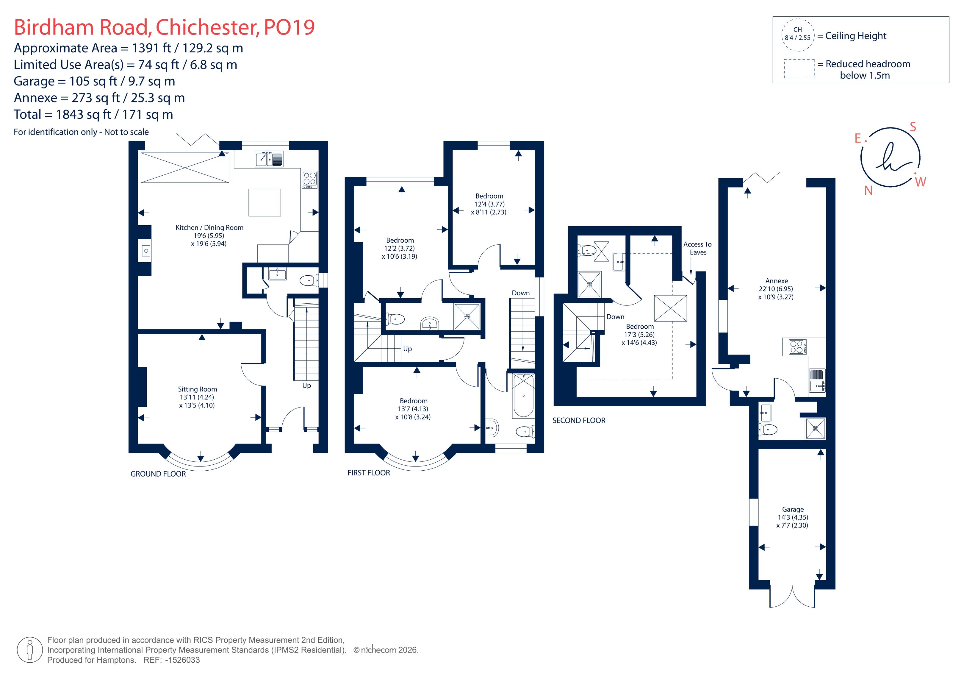 37, Birdham Road, Chichester floorplan