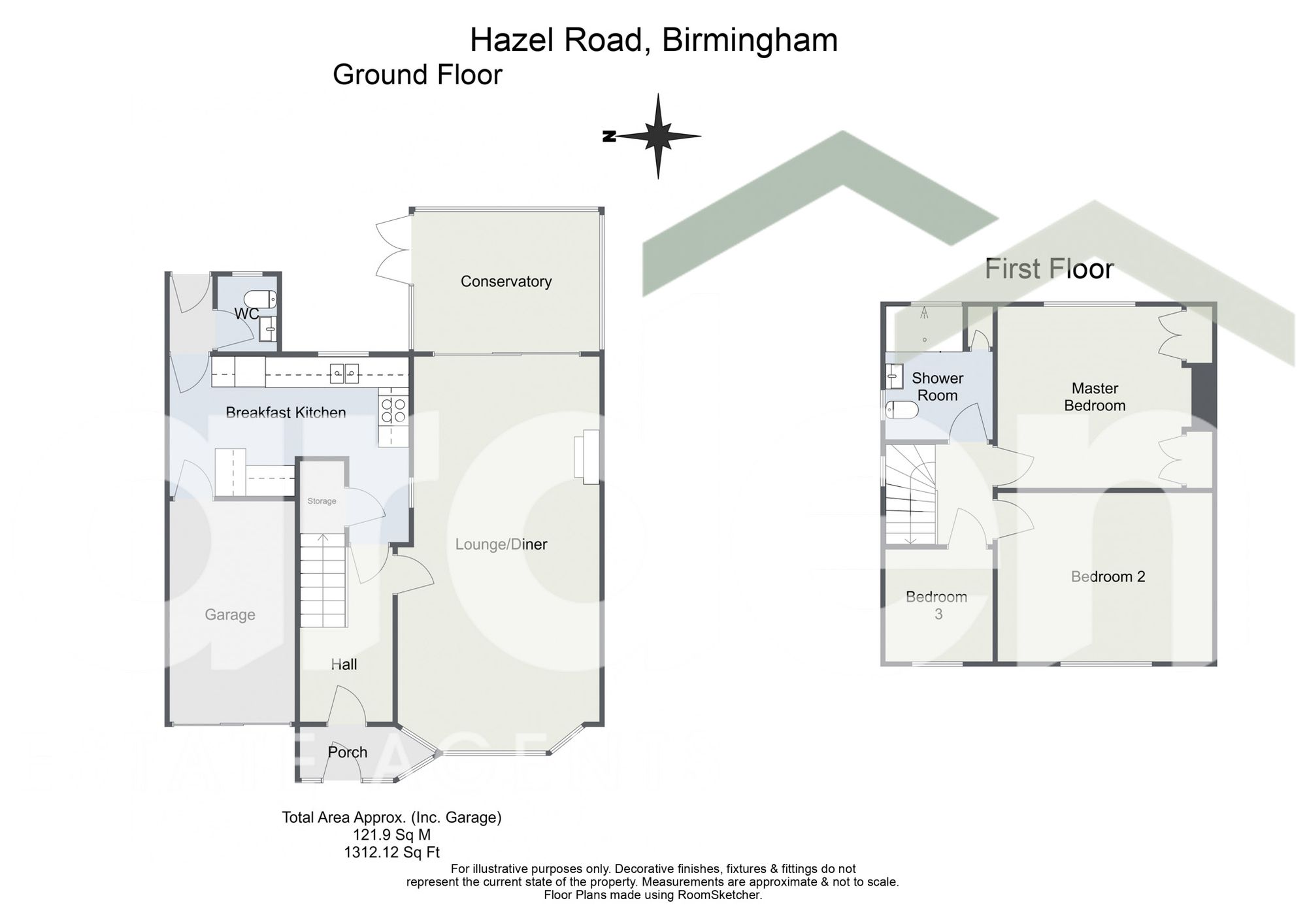 27 Hazel Road, Birmingham floorplan