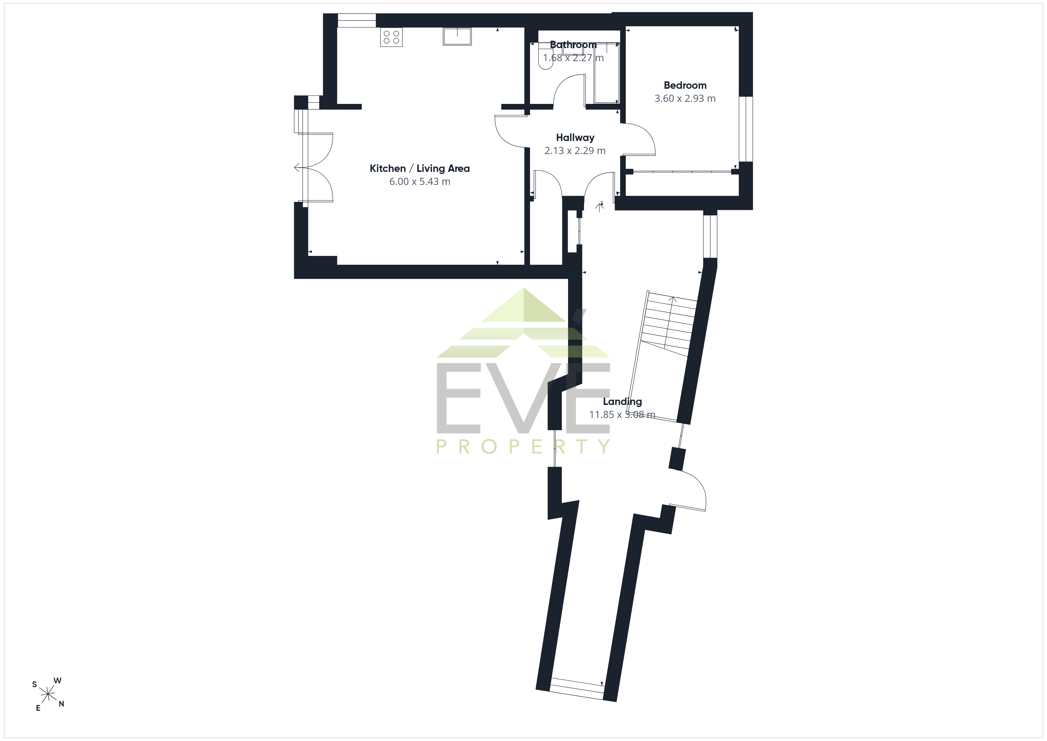 2/3, 6, Ellerslie Road, Glasgow floorplan