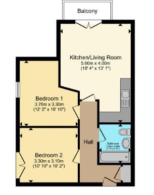 Bracken Close, Cannock floorplan