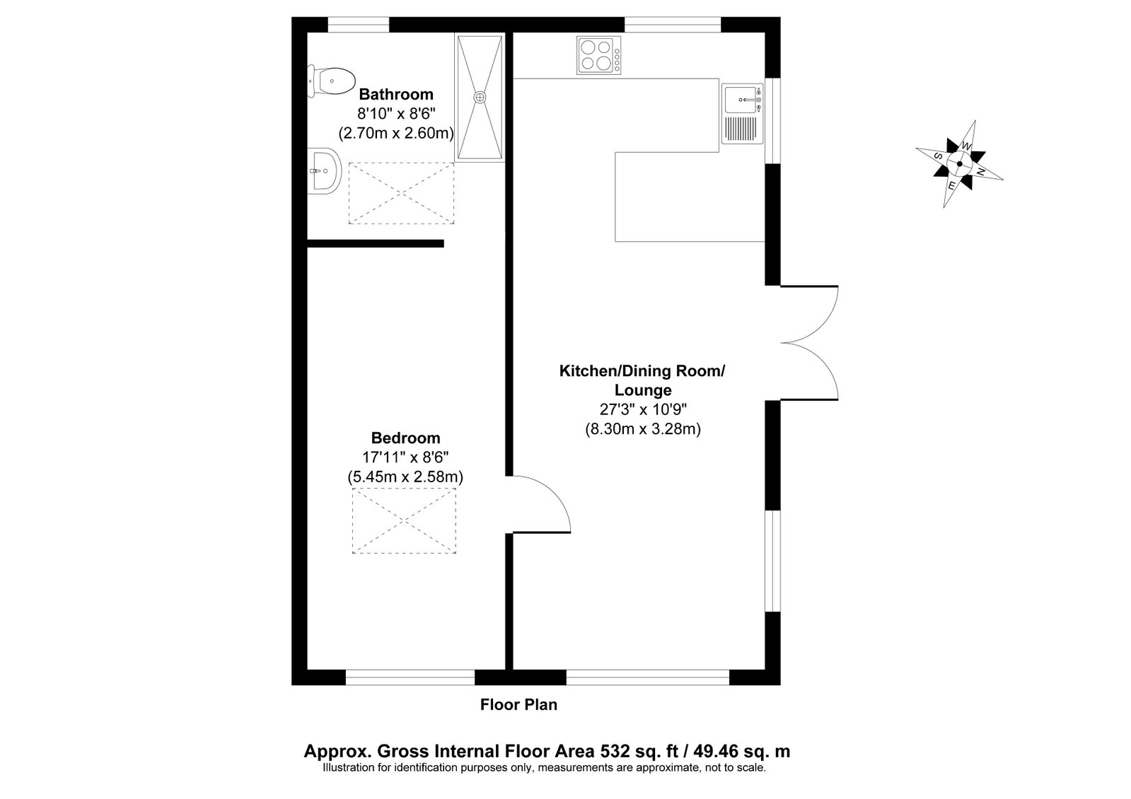 Castle Lodge, Joss Gap Road, Broadstairs floorplan