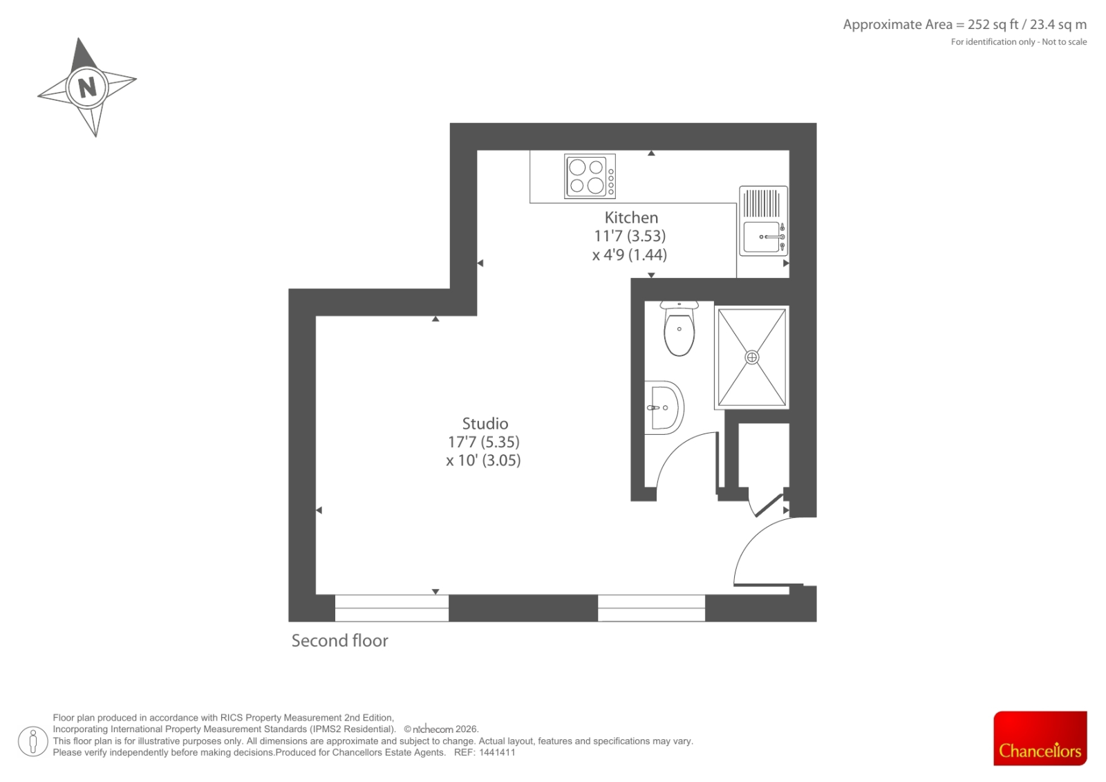 3 ASPECT APARTMENTS, Chesham, Chesham floorplan