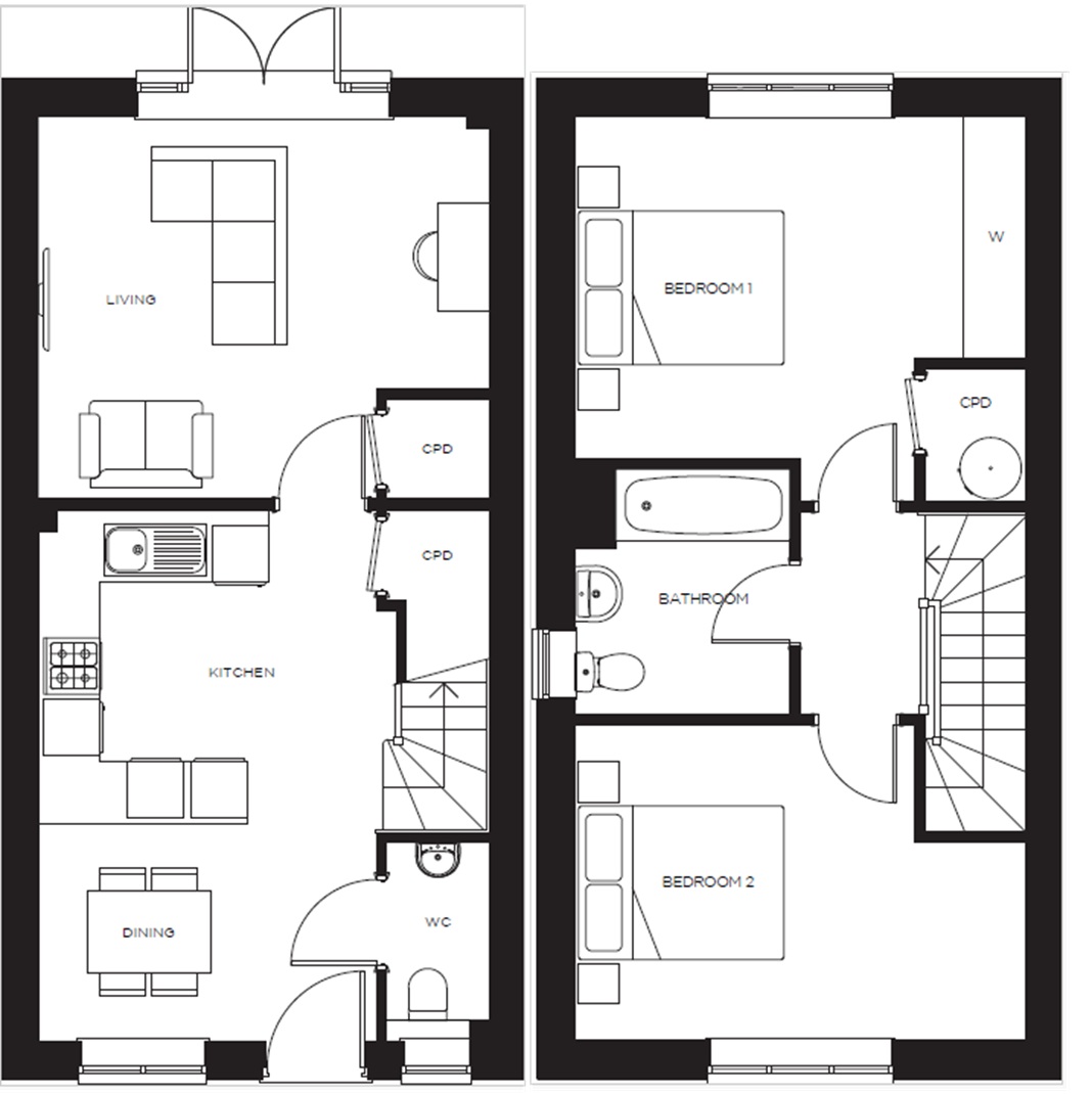 Plot 18, Conquerors Gate,, North Trade Road, Battle floorplan