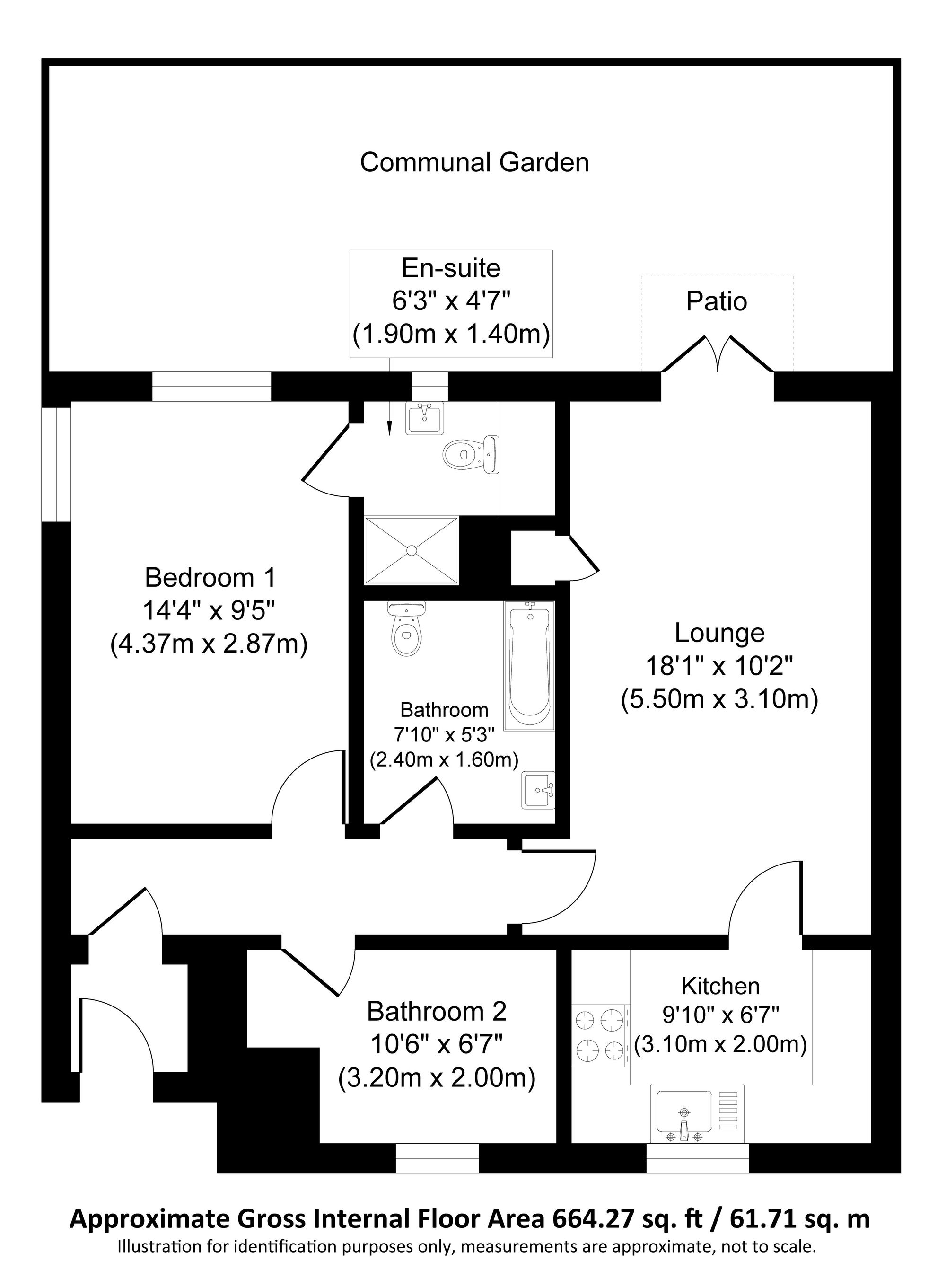 Flat 4, Audley Court, Southend-On-Sea floorplan