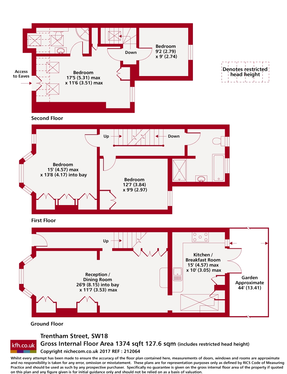 Trentham Street, London floorplan