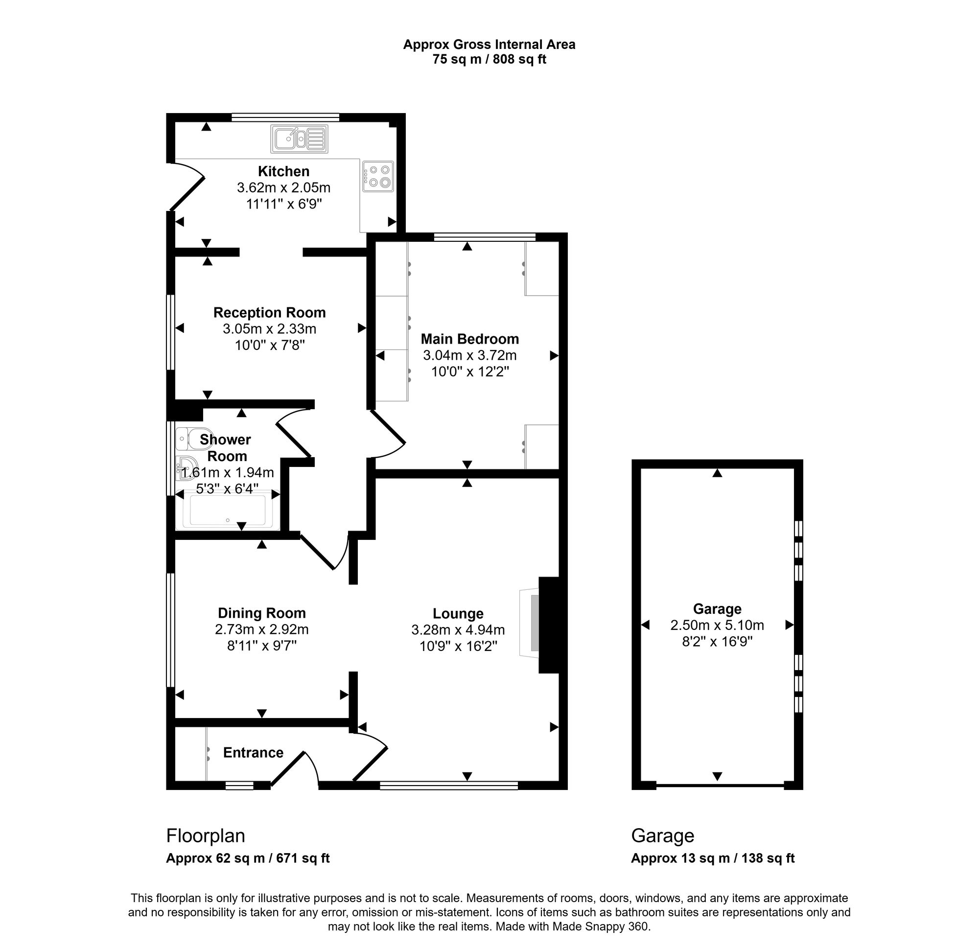 19 Martland Crescent, Wigan floorplan