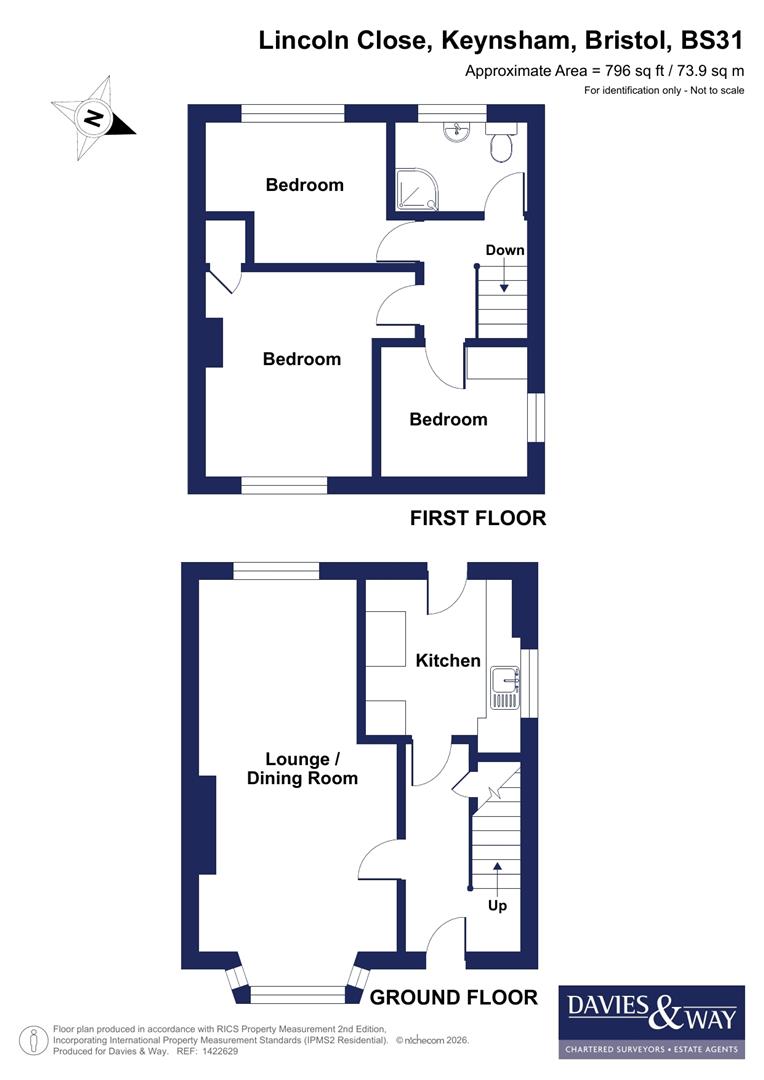 19, Lincoln Close, Bristol floorplan