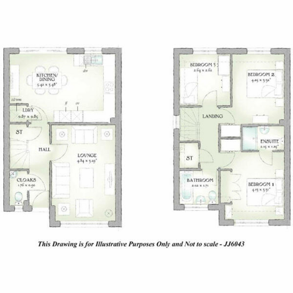 8, Starling Walk, Hengoed floorplan