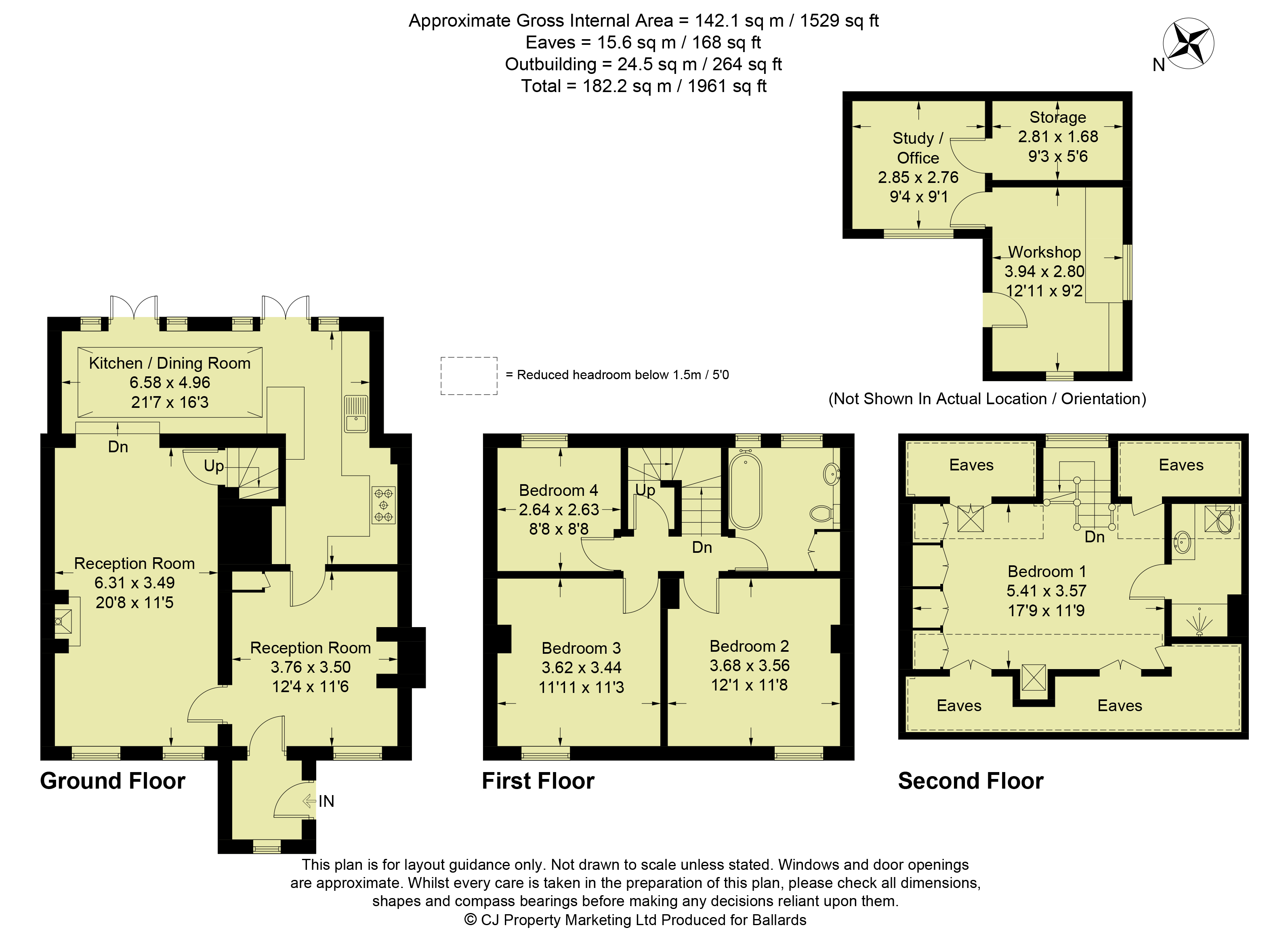 2,, Folly Cottages, Frieth floorplan