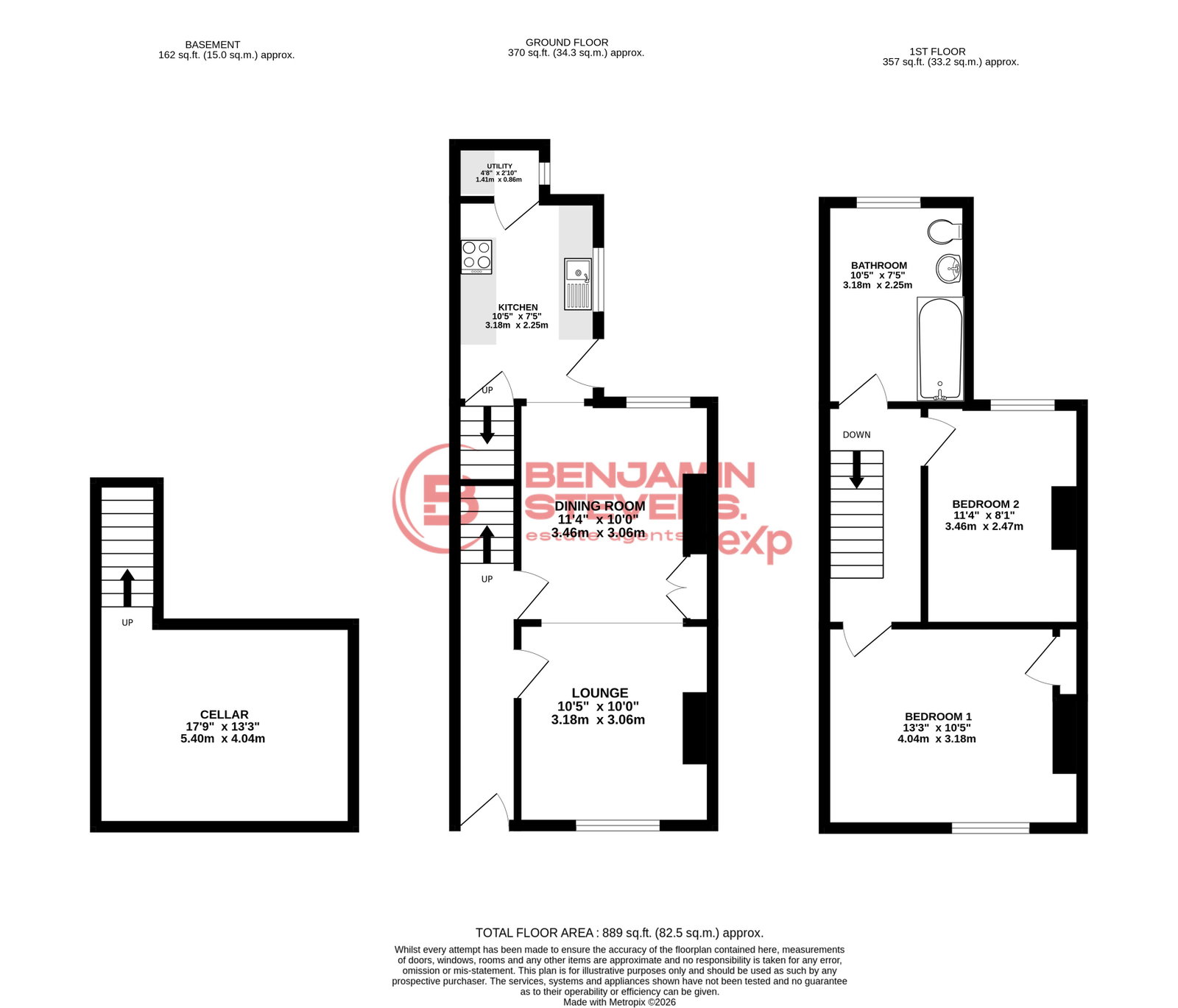 74, Gordon Street, Northampton floorplan