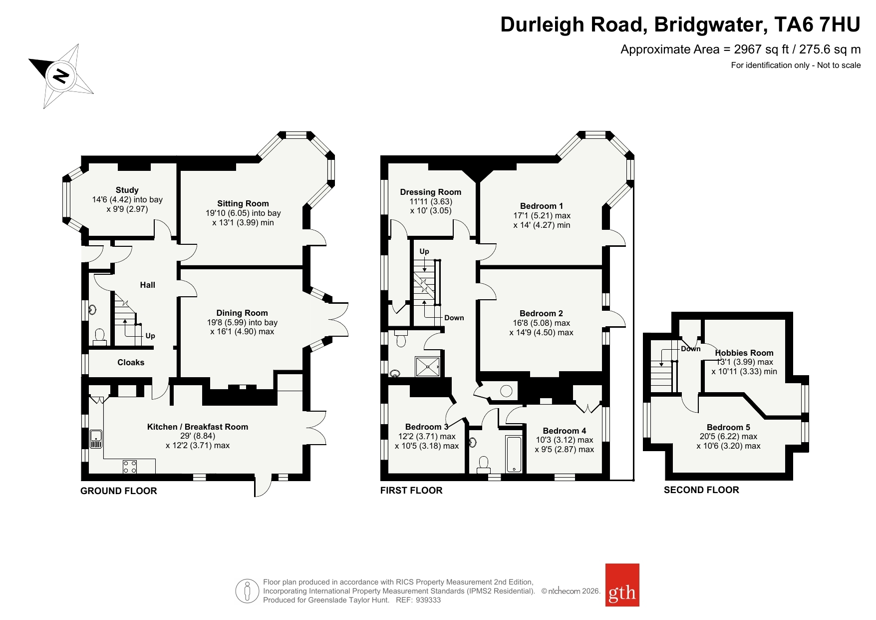 7, Durleigh Road, Somerset floorplan