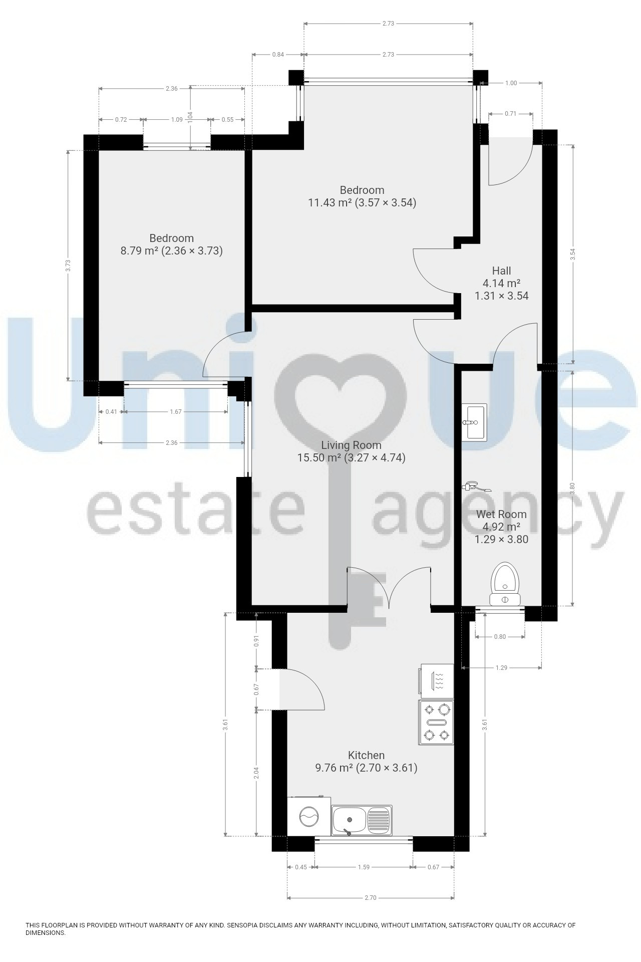 9a, Rossendale Avenue South, Thornton-Cleveleys floorplan
