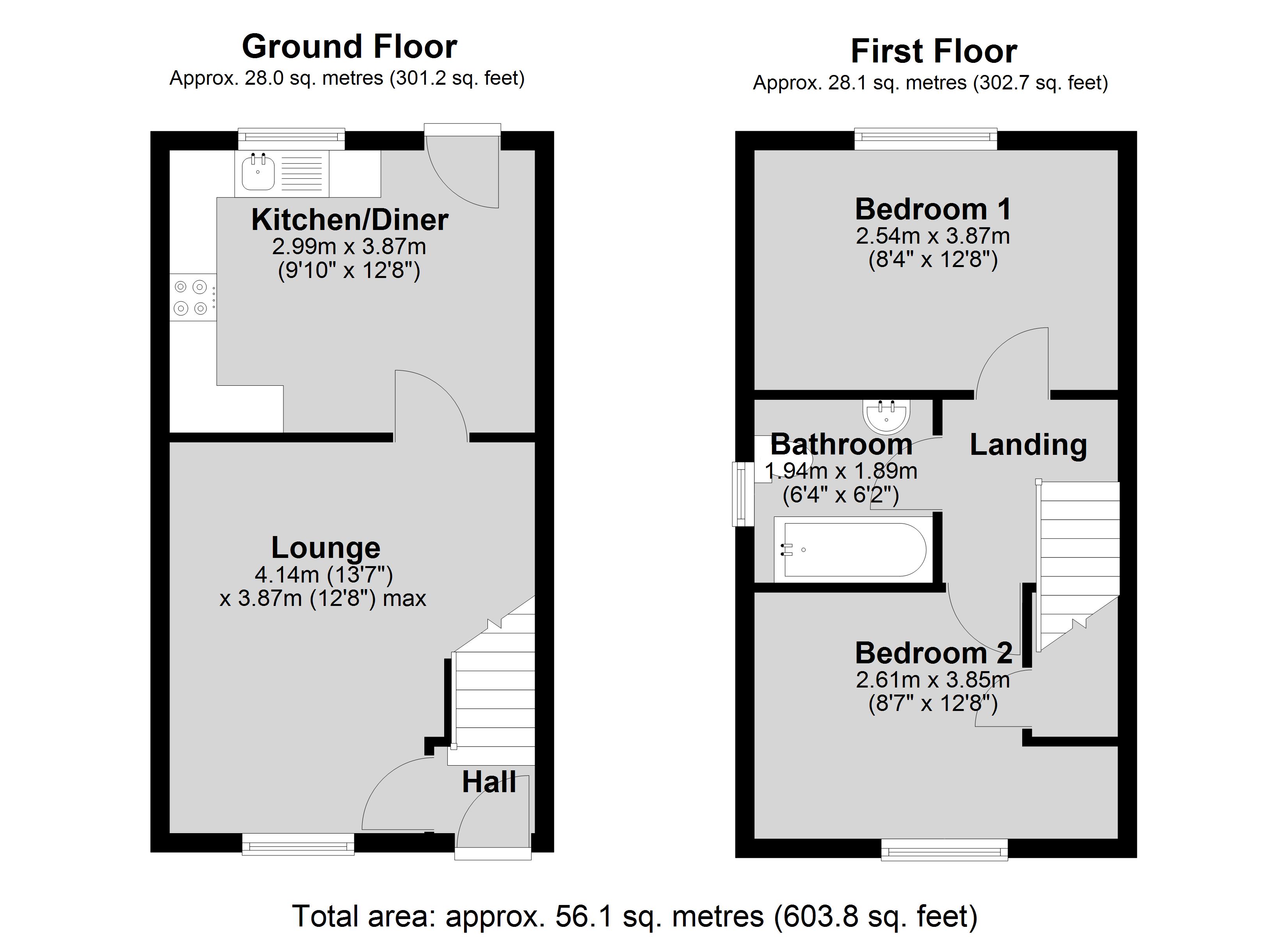34, Baker Crescent, Lincoln floorplan