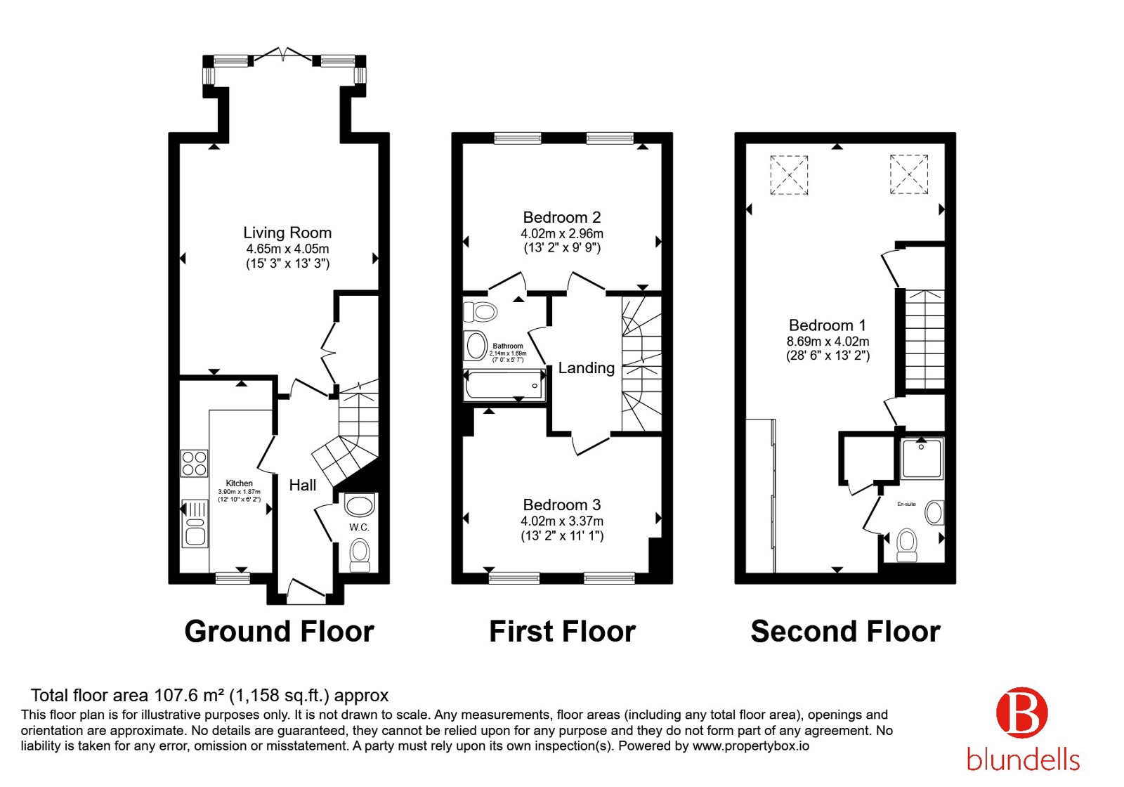 5, Brooks Drive, Rotherham floorplan