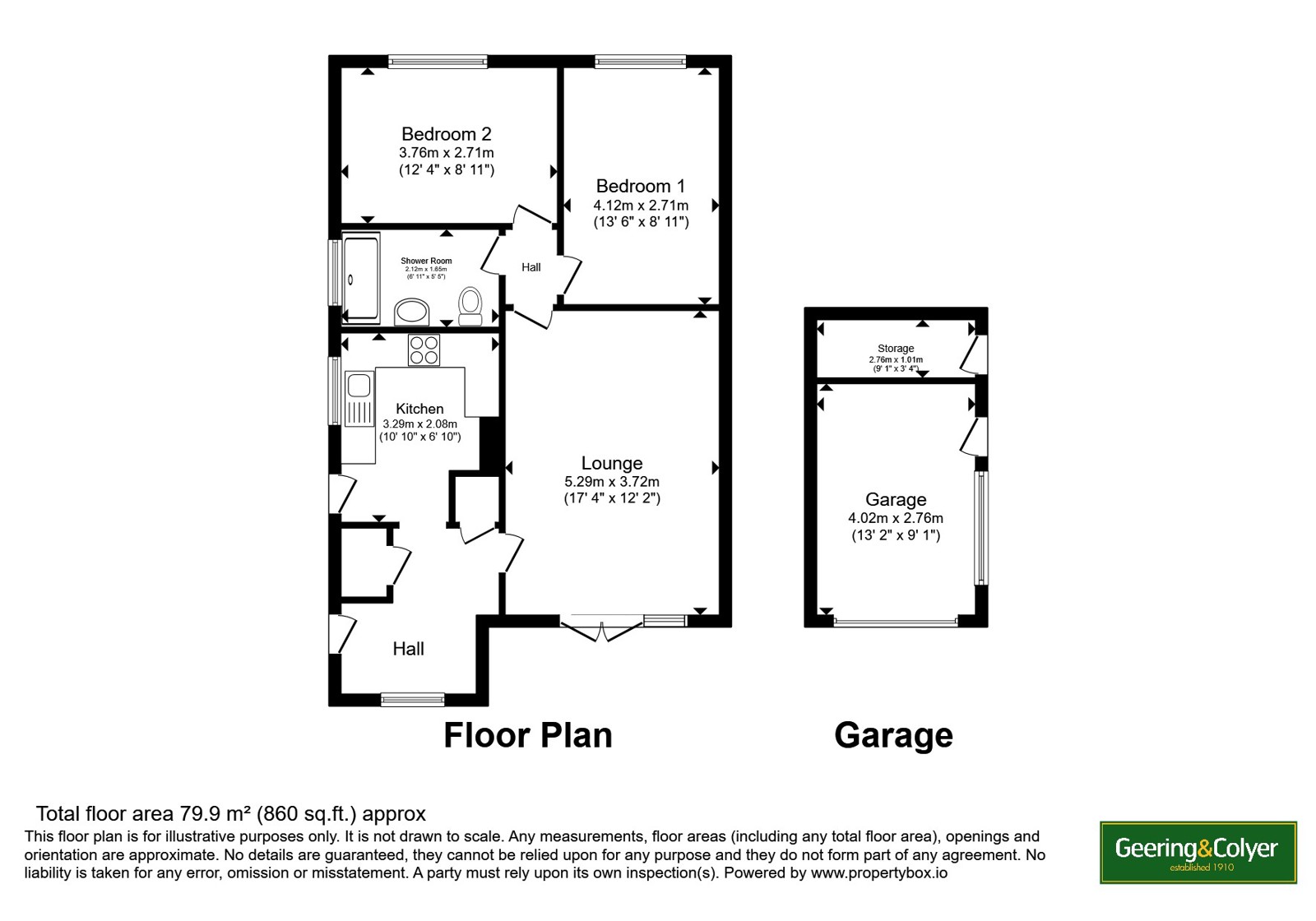 7, Joyes Close, Dover floorplan