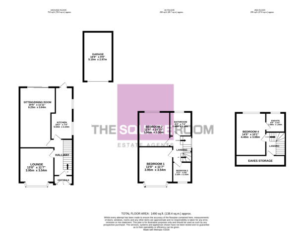 Lindsay Avenue, Poulton-Le-Fylde floorplan