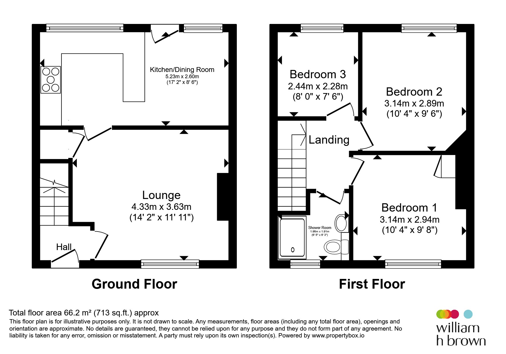 94, Ovenden Way, Halifax floorplan