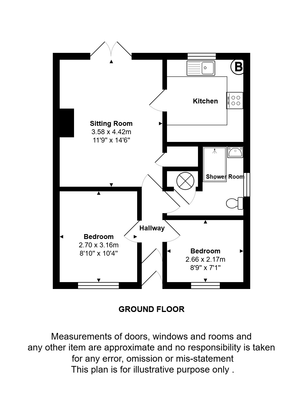 8, Wordsworth Gardens, Aylesham floorplan