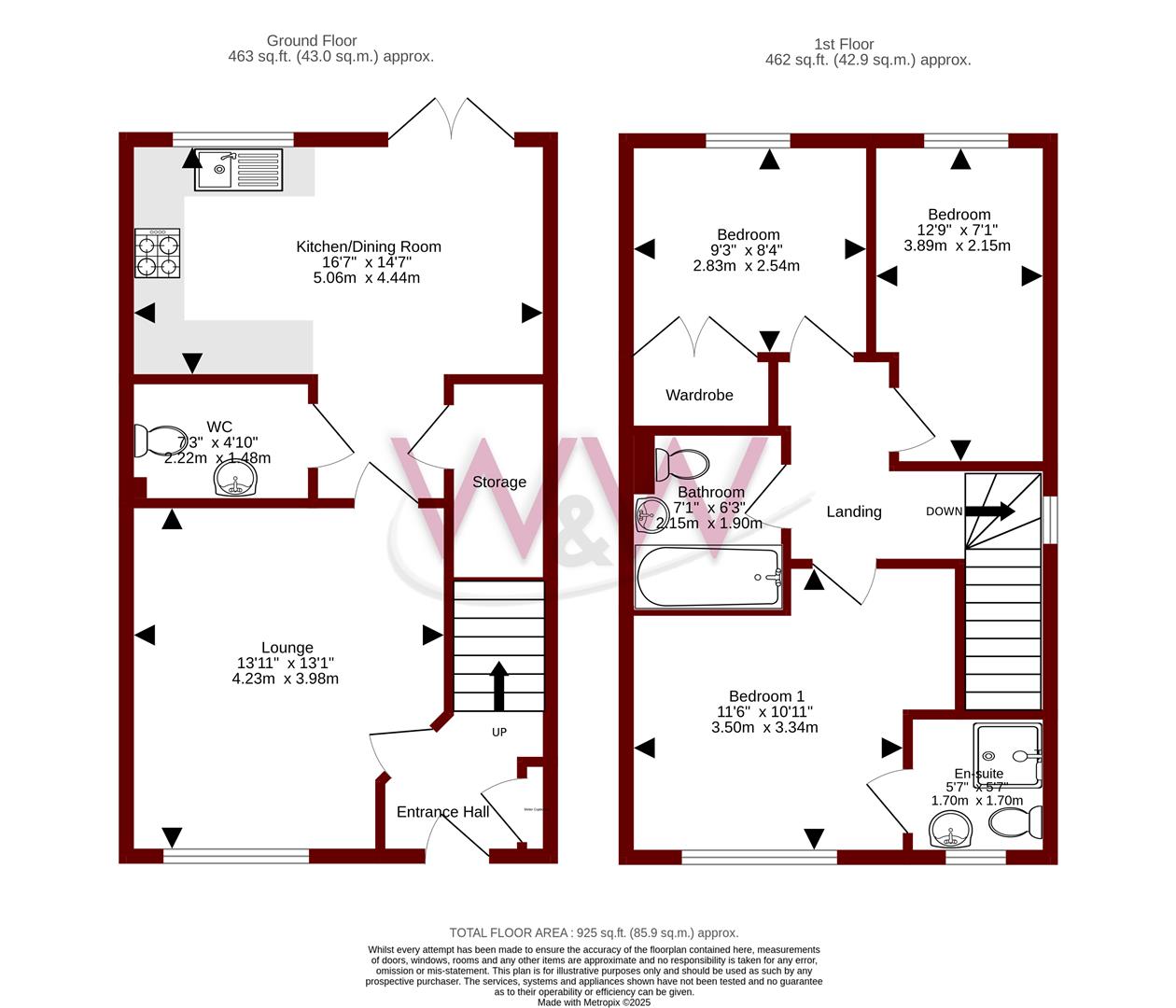 Brunel Way, Fareham floorplan