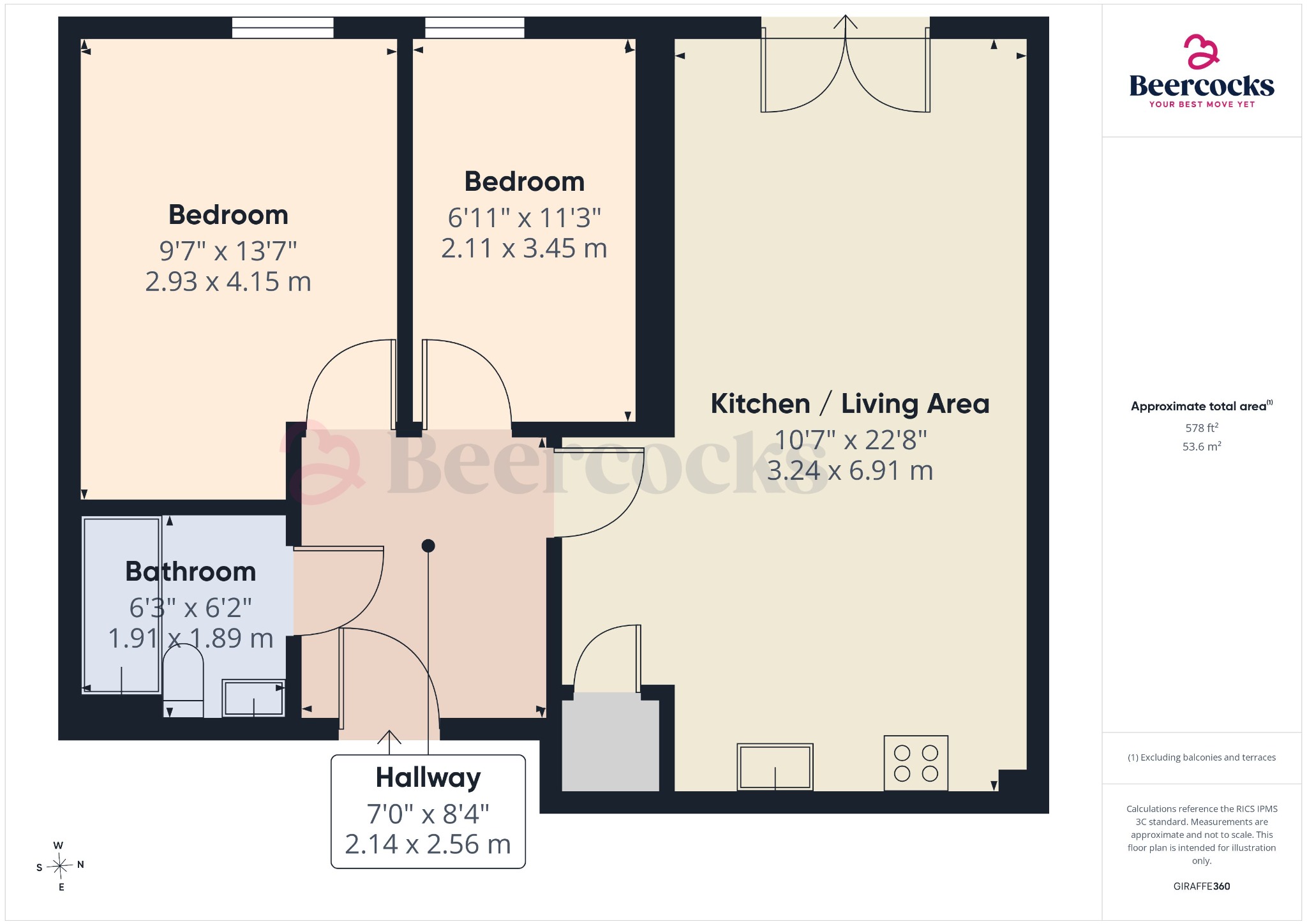 Flat 17, 1 Acklam Court, East Riding of Yorkshire floorplan