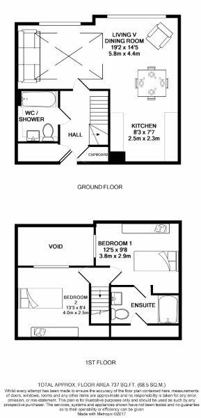 2 Bedrooms Flat for sale in Cadogan Road, London SE18
