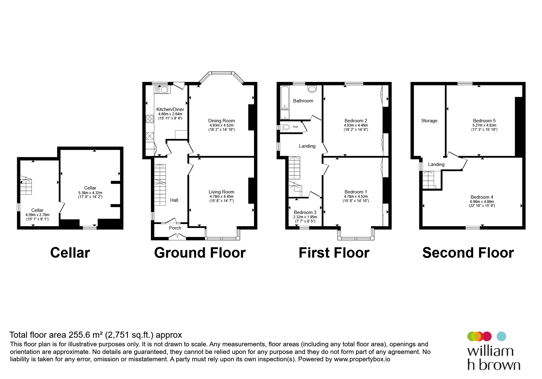 429, Toller Lane, Bradford floorplan
