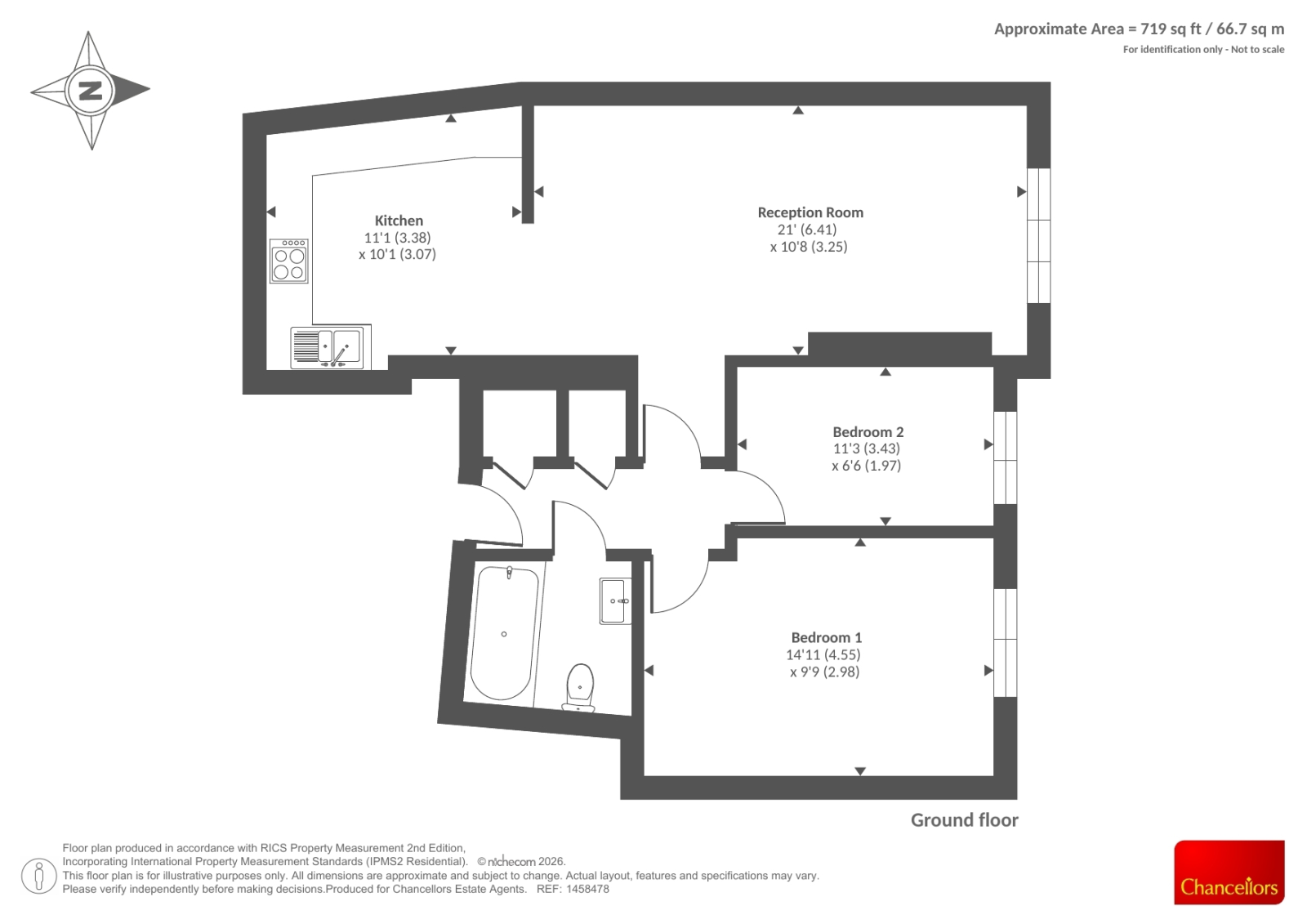 29, Compass House, Reading floorplan