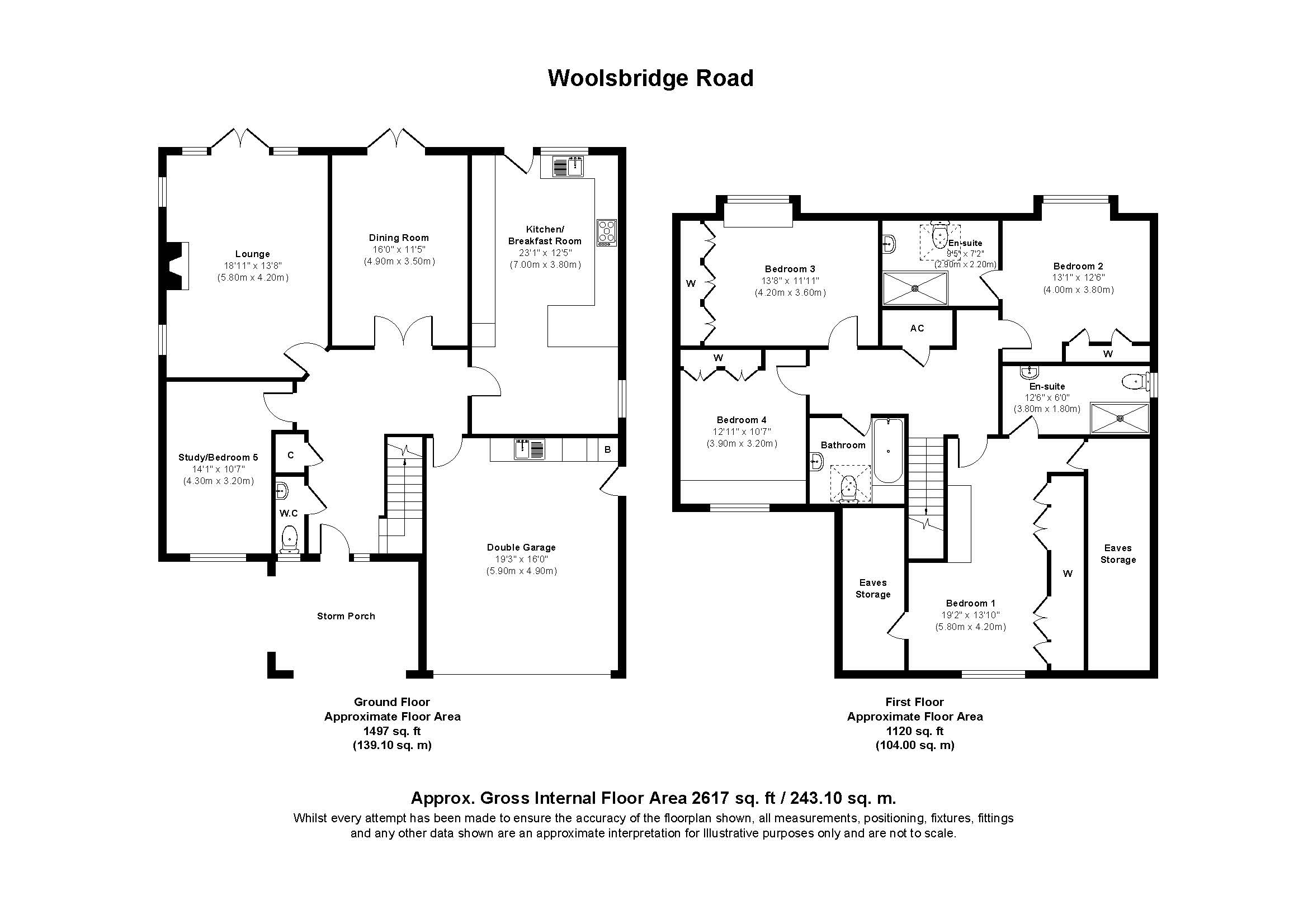 102, Woolsbridge Road, Ringwood floorplan